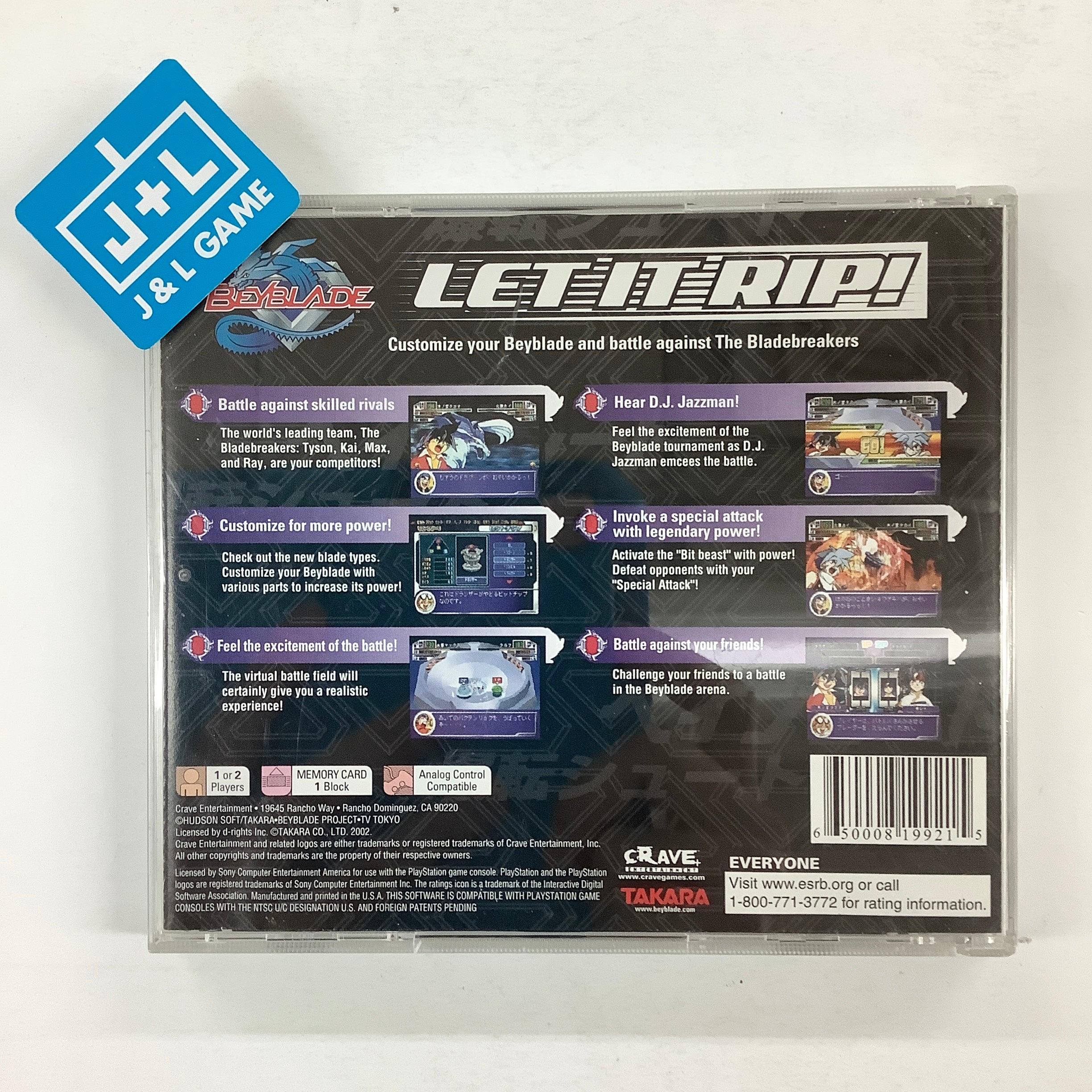 Beyblade - (PS1) PlayStation 1 [Pre-Owned] Video Games Crave   