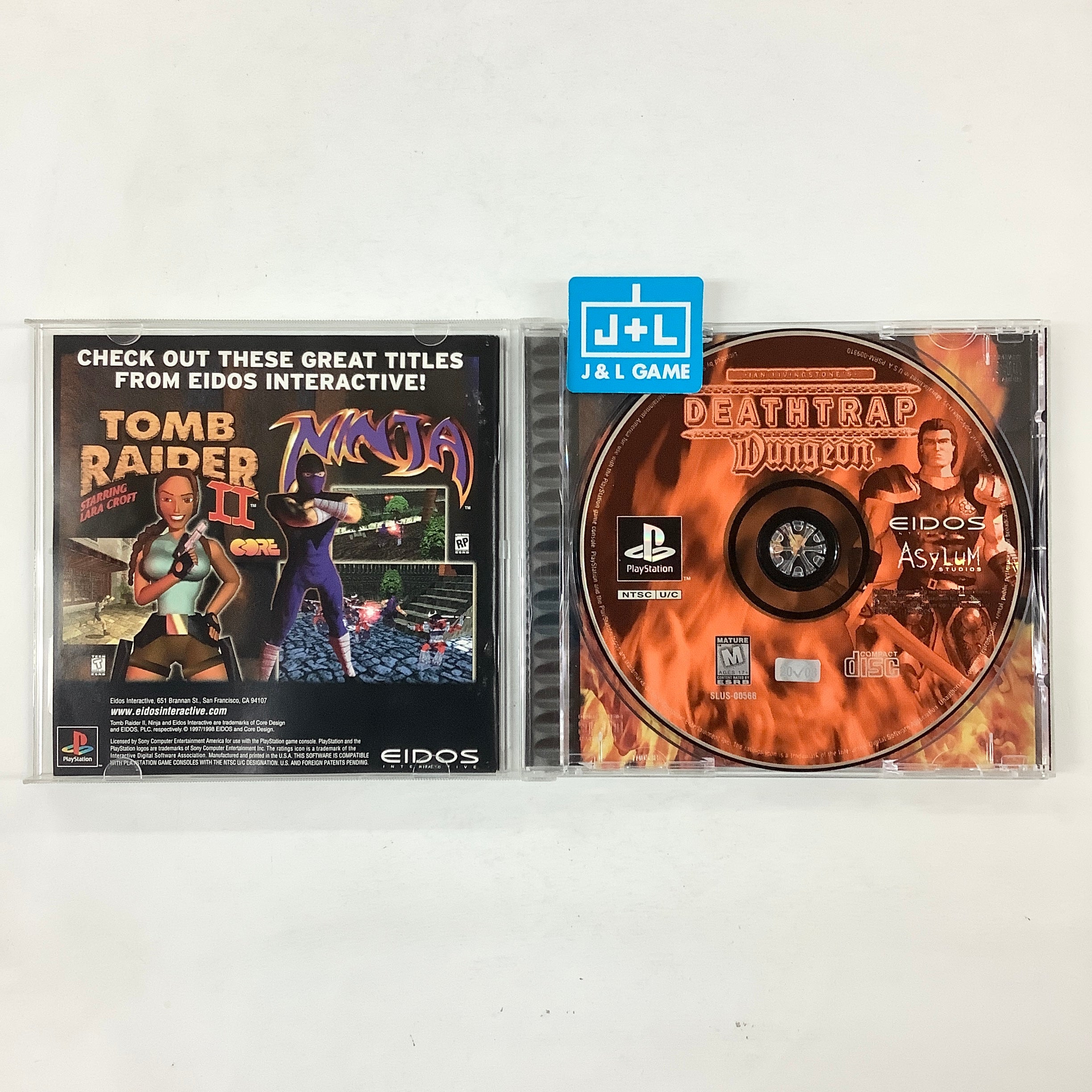 Deathtrap Dungeon - (PS1) PlayStation 1 [Pre-Owned] Video Games Eidos Interactive   