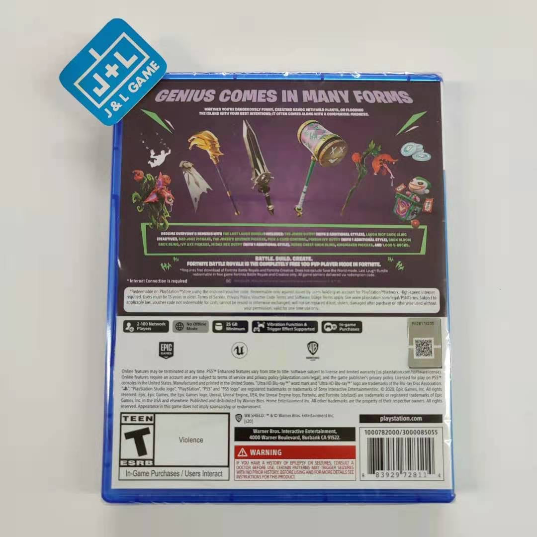 Fortnite: The Last Laugh Bundle - (PS5) PlayStation 5 Video Games WB Games   