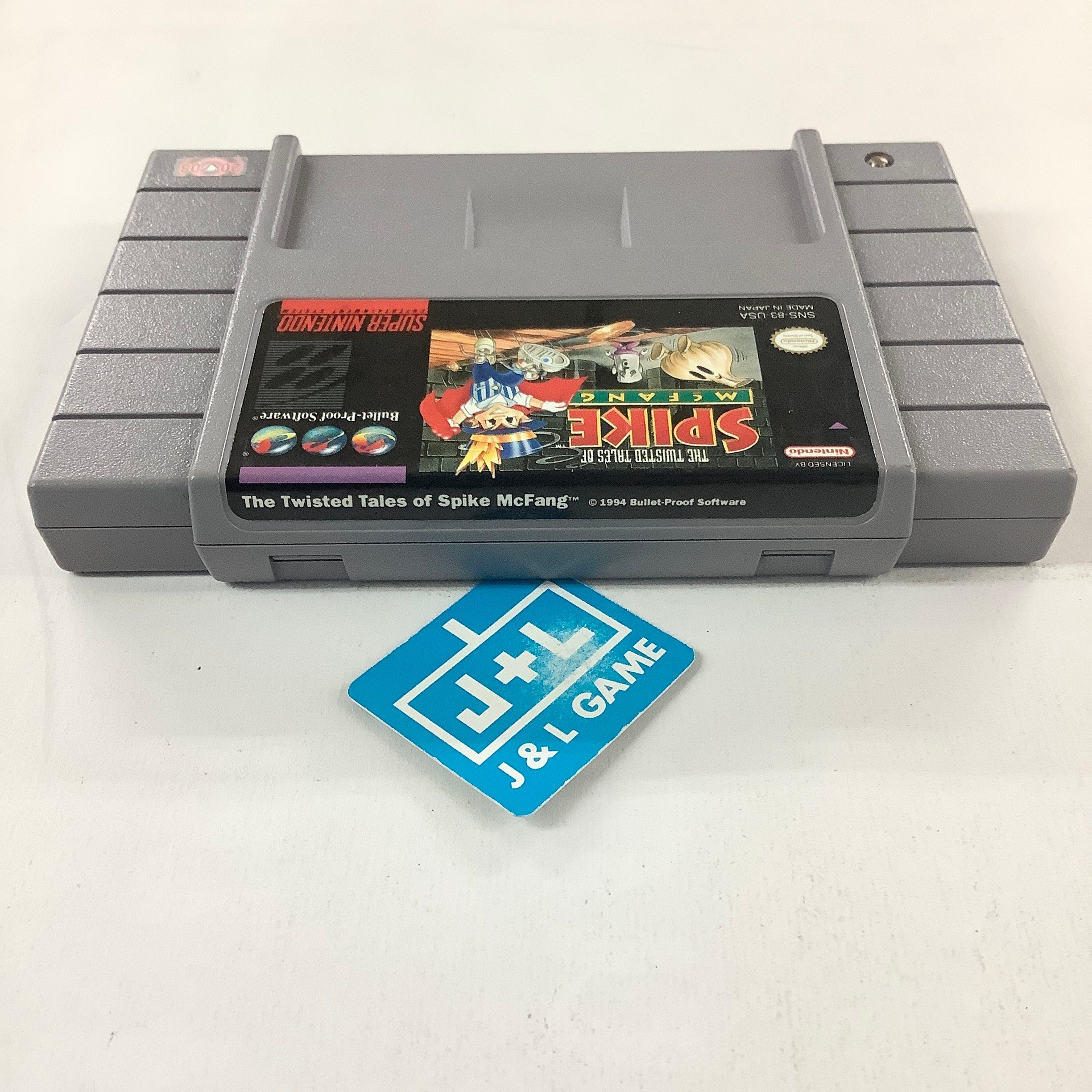 The Twisted Tales of Spike McFang - (SNES) Super Nintendo [Pre-Owned] Video Games Bullet Proof Software   