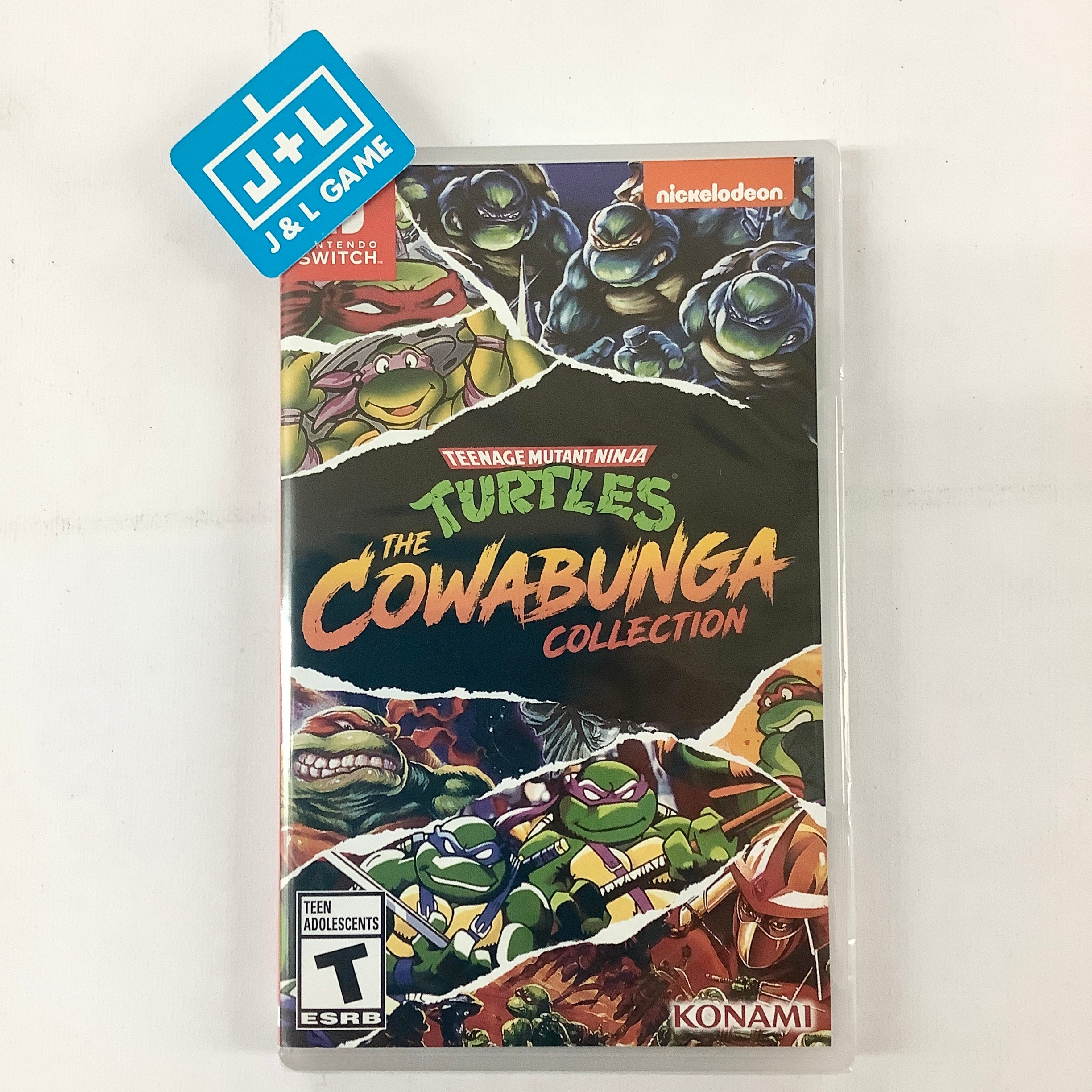 Teenage Mutant Ninja Turtles: The Cowabunga Collection - (NSW) Nintendo Switch Video Games Konami   