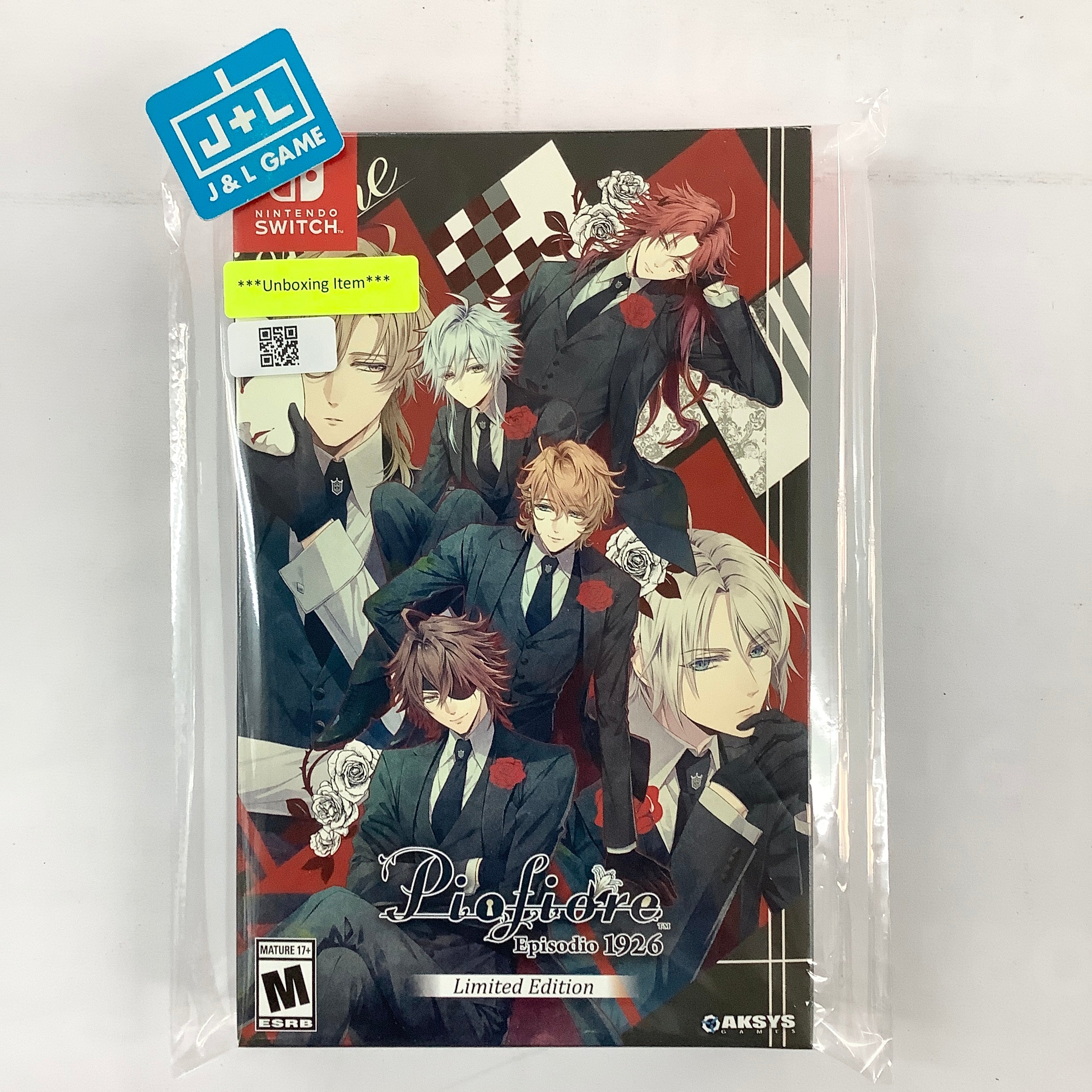 Piofiore: Episodio 1926 Limited Edition - (NSW) Nintendo Switch [UNBOXING] Video Games Aksys   