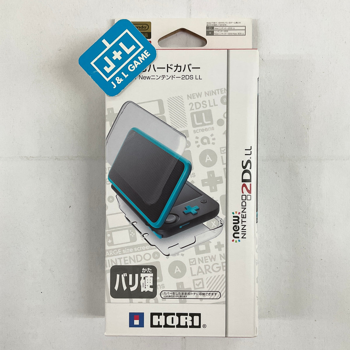HORI New Nintendo 2DS LL / 2DSXL Hard Crystal Case - Nintendo 3DS 