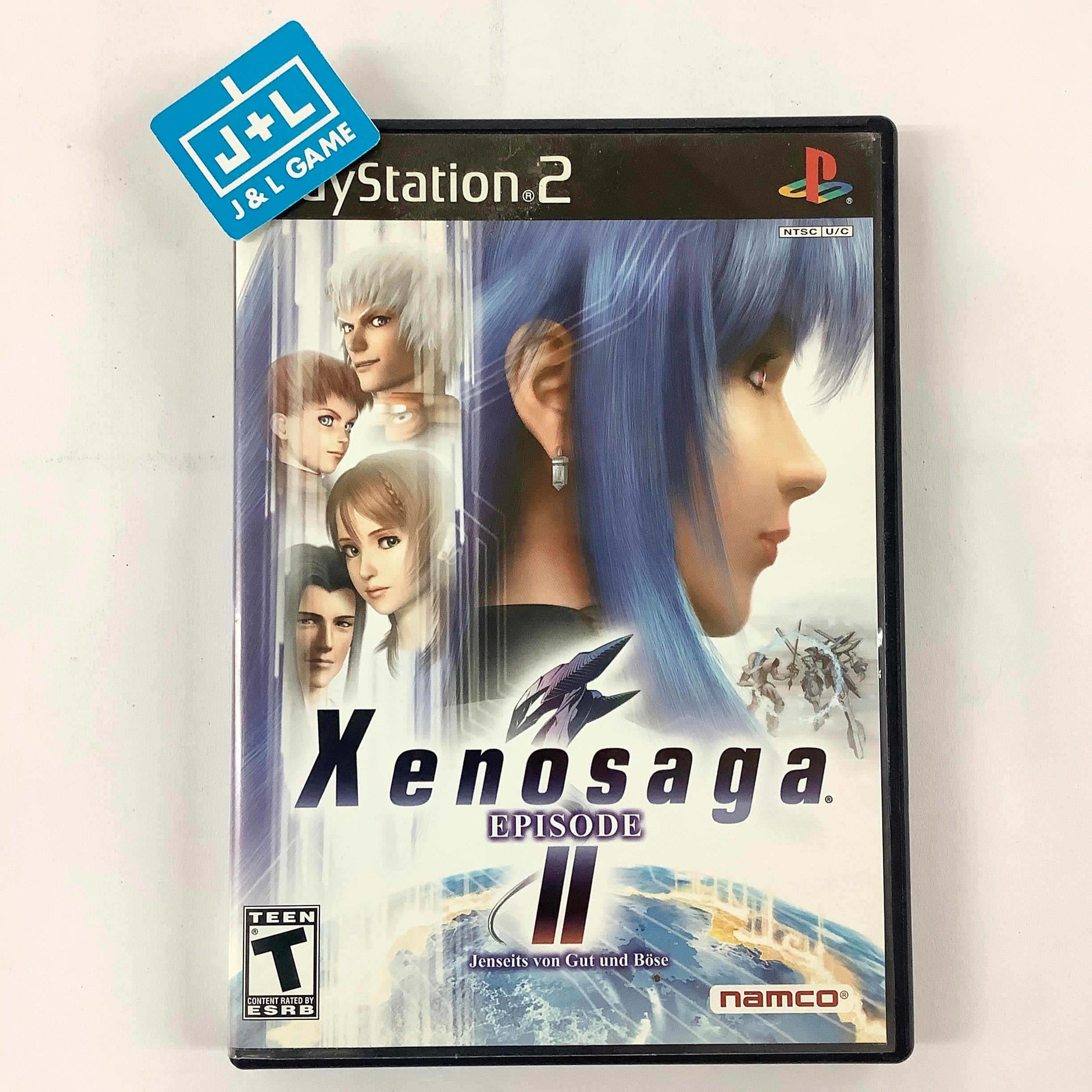 Xenosaga Episode II: Jenseits Von Gut und Bose - (PS2) PlayStation 2 [Pre-Owned] Video Games BANDAI NAMCO Entertainment   