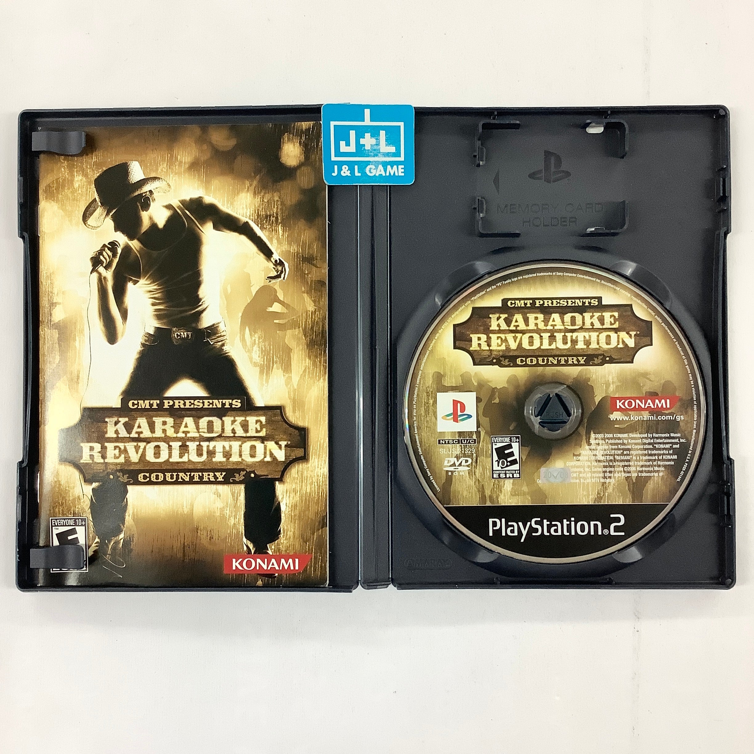 Karaoke Revolution Country - (PS2) PlayStation 2 [Pre-Owned] Video Games Konami   