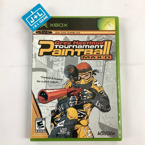 Greg Hastings' Tournament Paintball Max'd - (XB) Xbox [Pre-Owned] Video Games Activision   