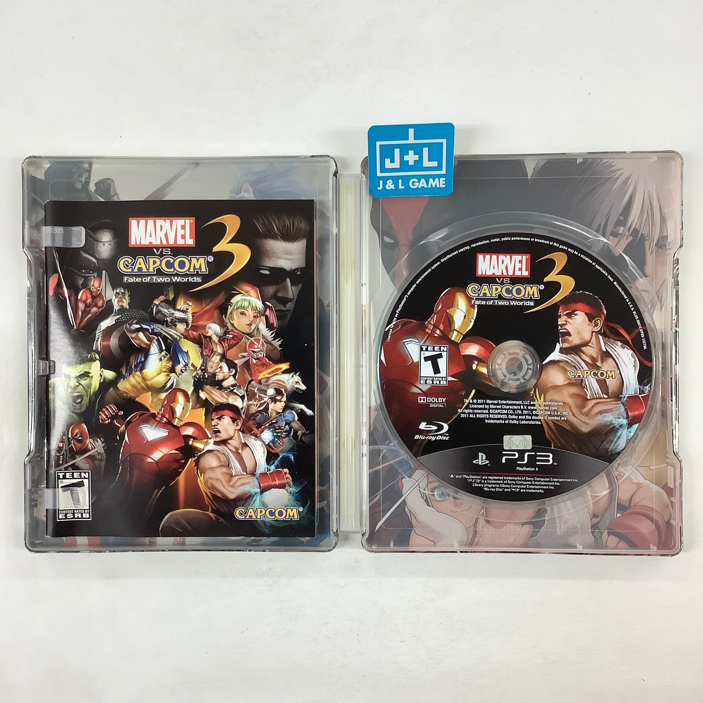 Marvel vs. Capcom 3: Fate of Two Worlds (Special Edition) - (PS3) PlayStation 3 [Pre-Owned] Video Games Capcom   