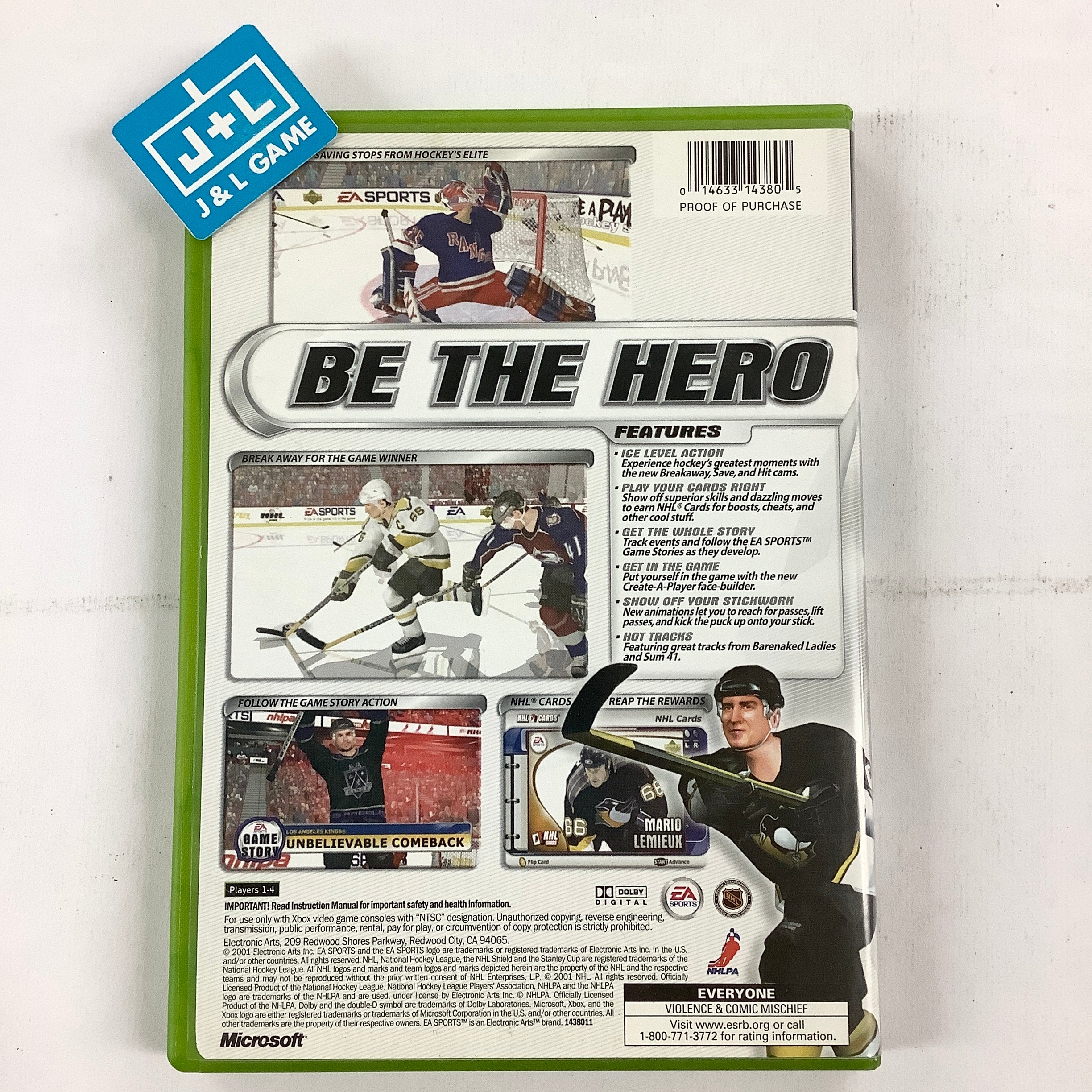 NHL 2002 - (XB) Xbox [Pre-Owned] Video Games EA Sports   