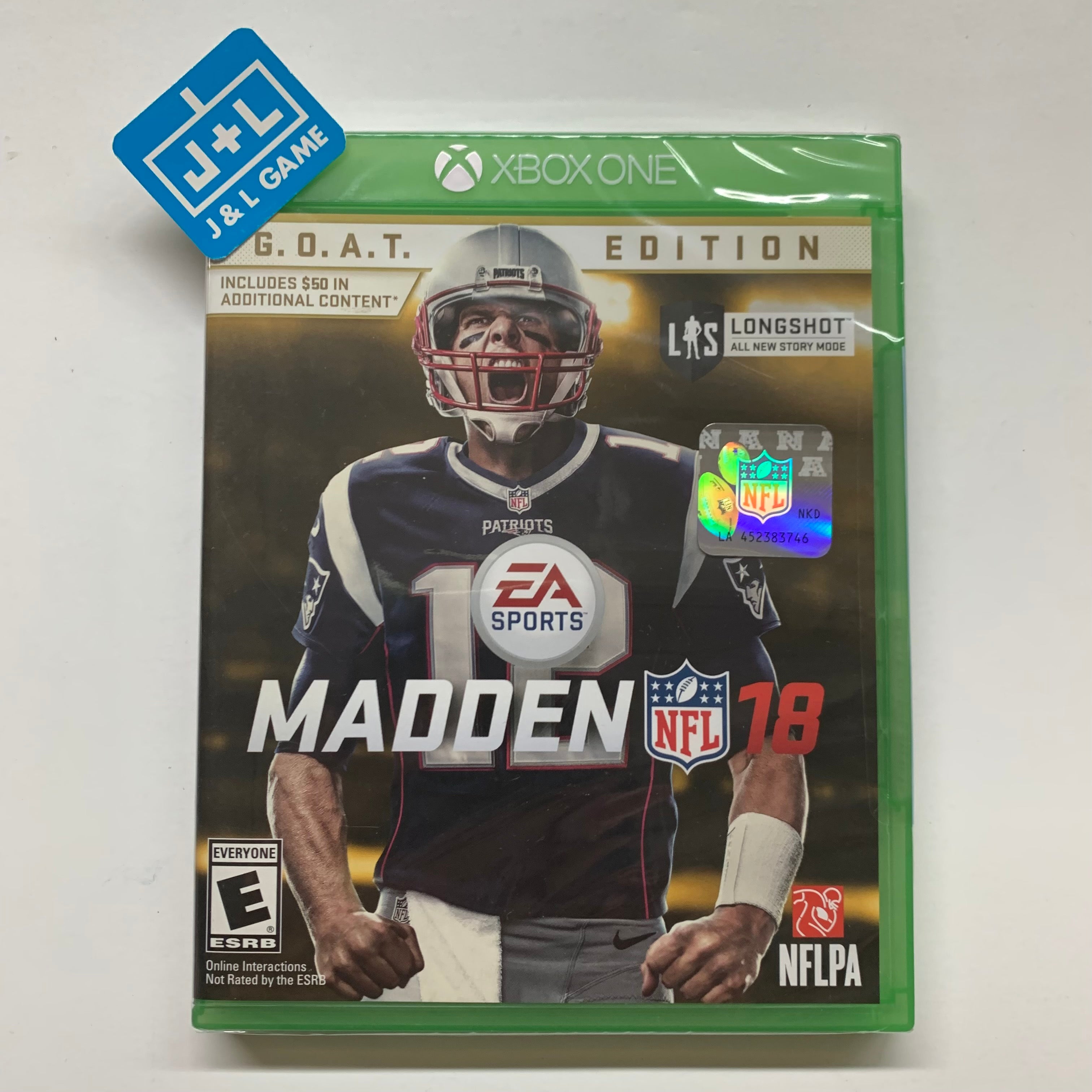 Madden NFL 18 (G.O.A.T. Edition) - (XB1) Xbox One Video Games Electronic Arts   