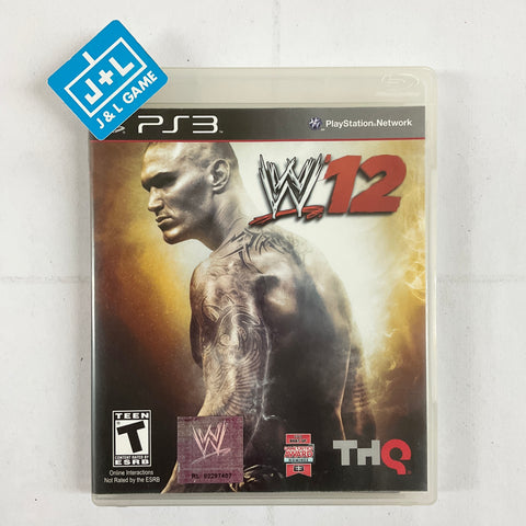 WWE '12 - (PS3) PlayStation 3 [Pre-Owned] Video Games THQ   