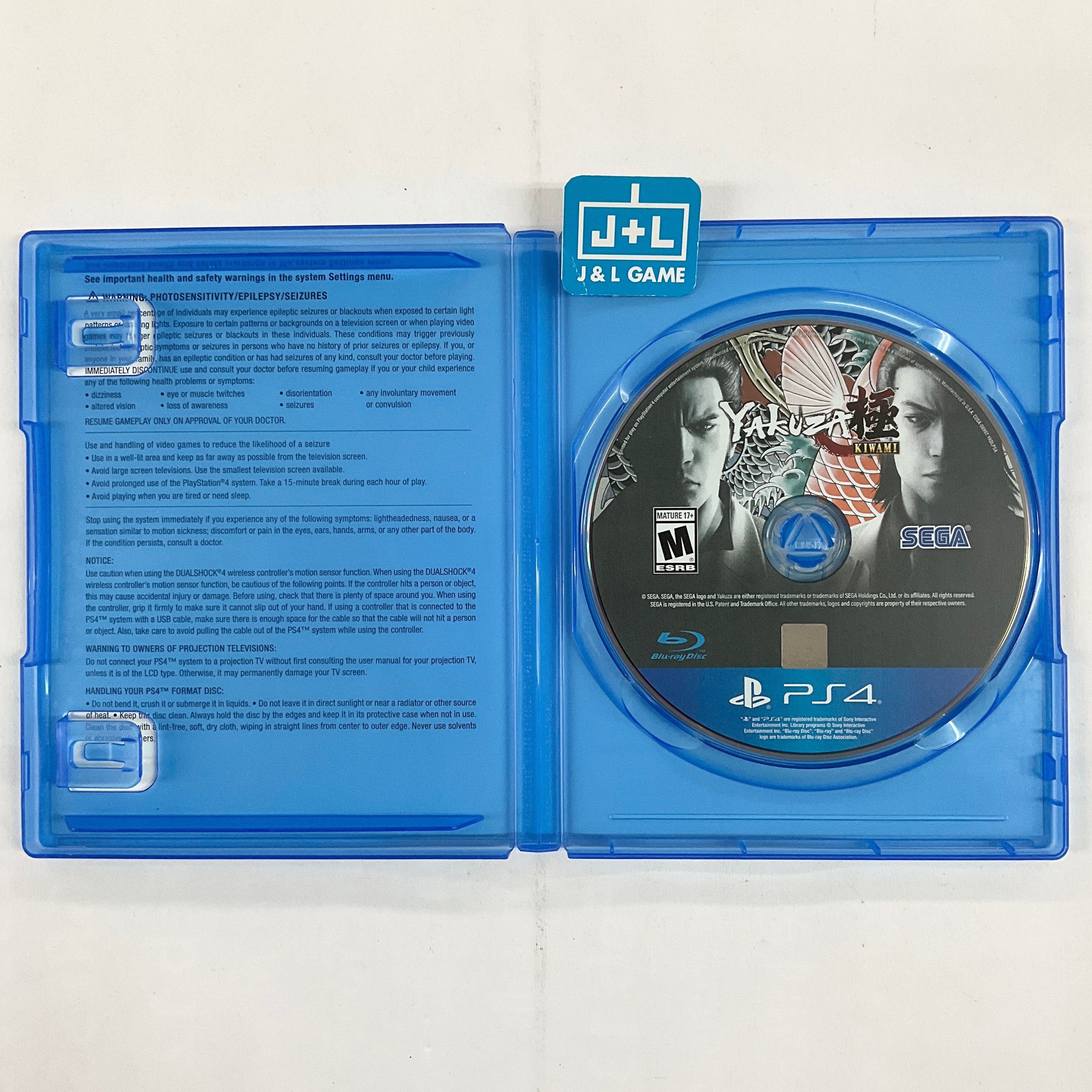 Yakuza Kiwami - (PS4) PlayStation 4 [Pre-Owned] Video Games SEGA   