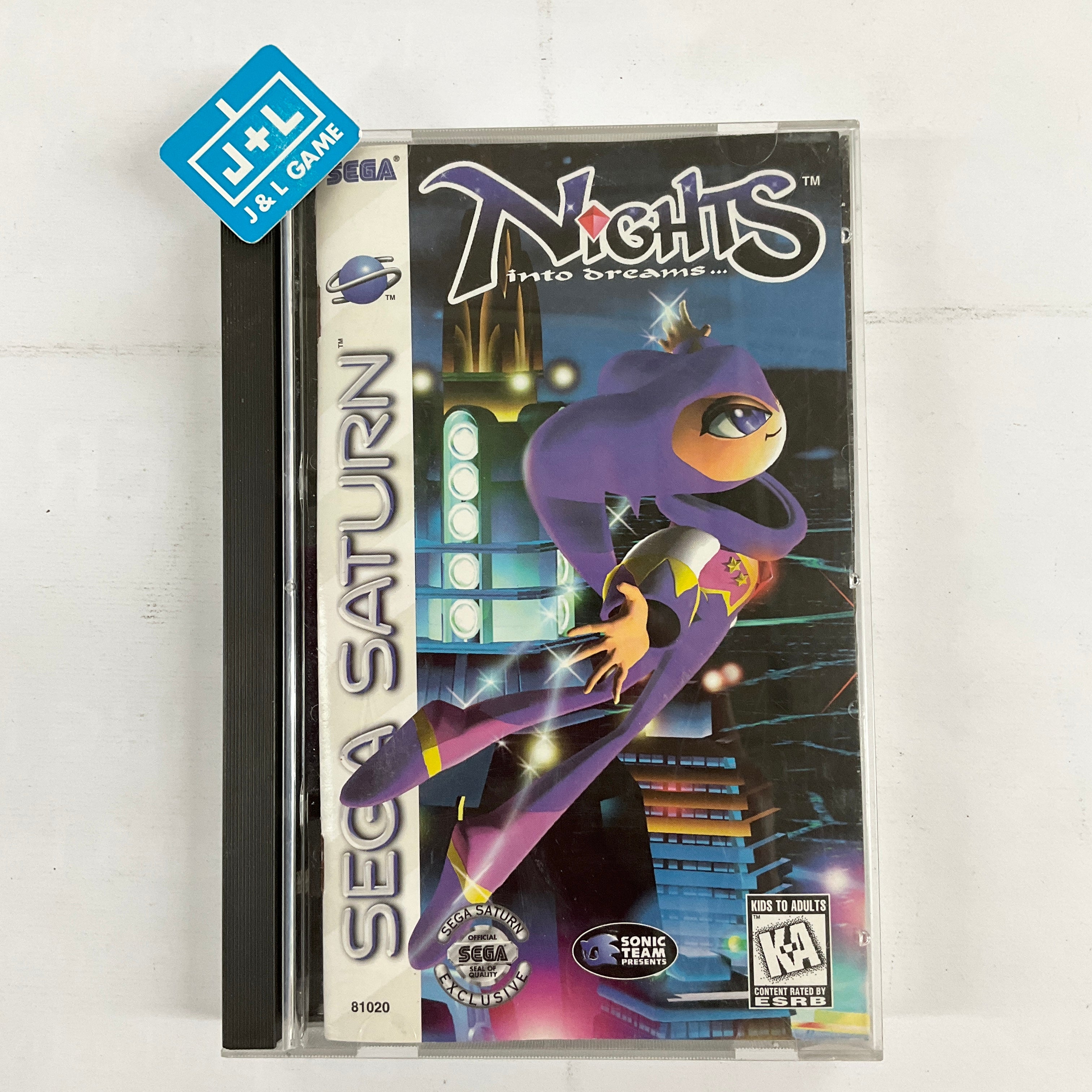 NiGHTS Into Dreams... - (SS) SEGA Saturn [Pre-Owned] Video Games Sega   