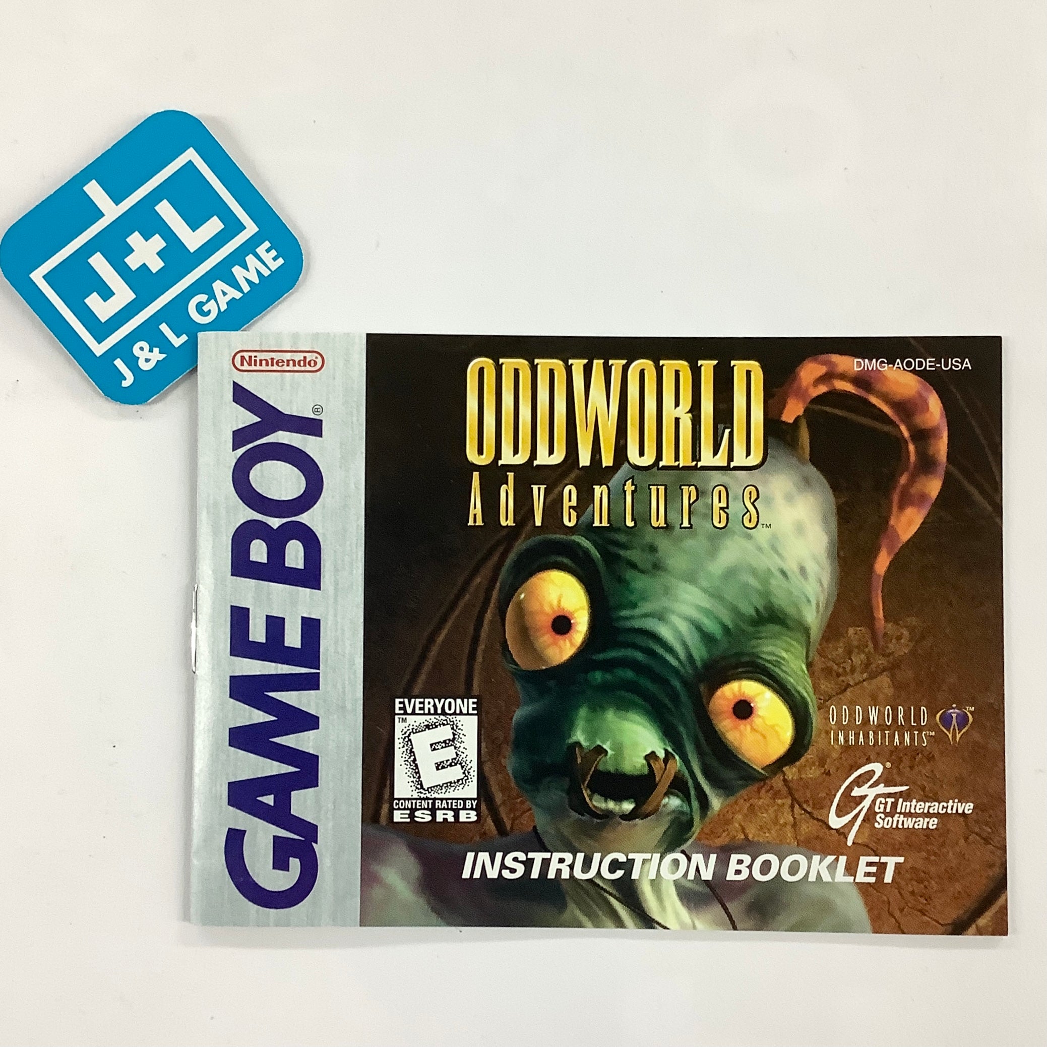 Oddworld Adventures - (GB) Game Boy [Pre-Owned] Video Games GT Interactive   