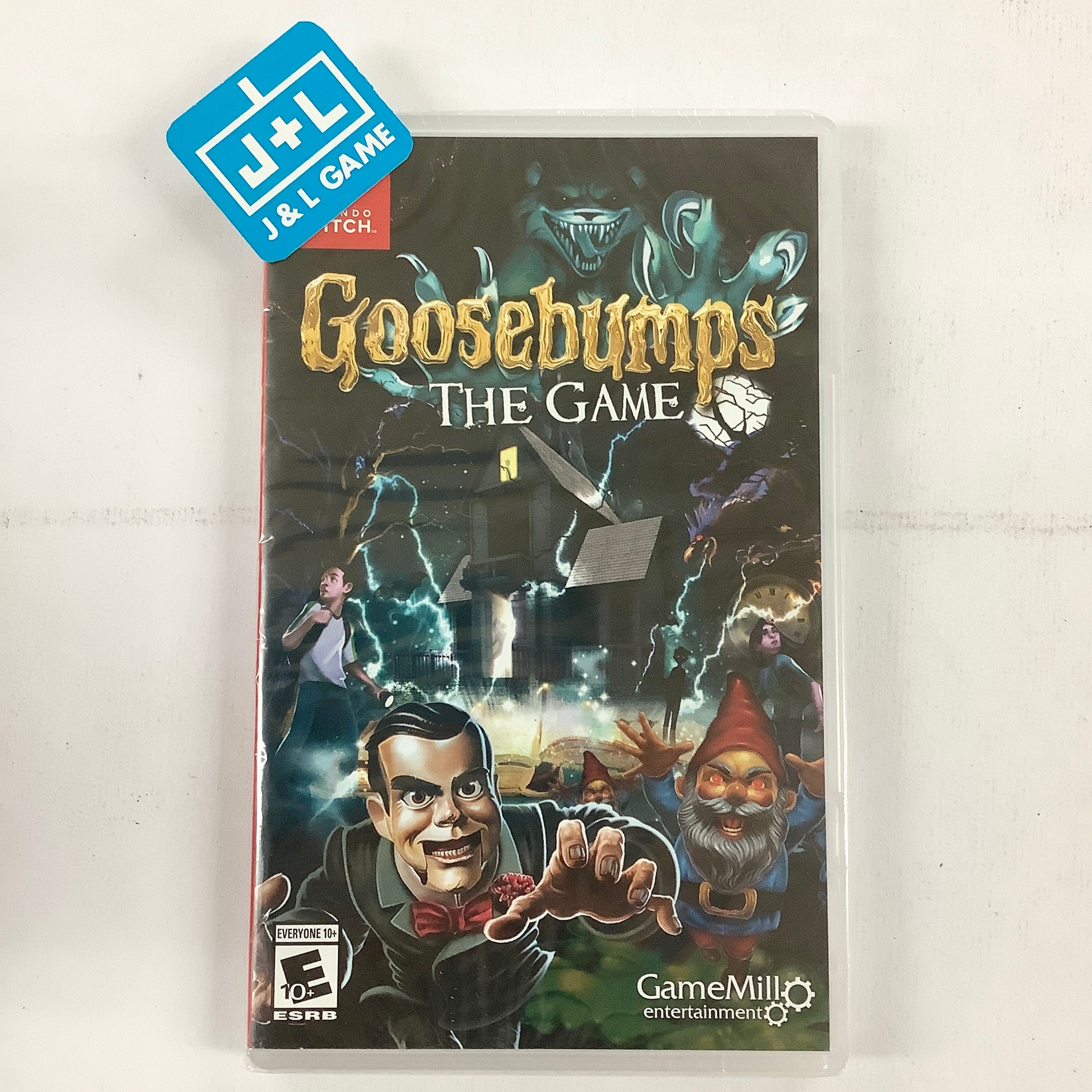 Goosebumps The Game - (NSW) Nintendo Switch Video Games GameMill Entertainment   