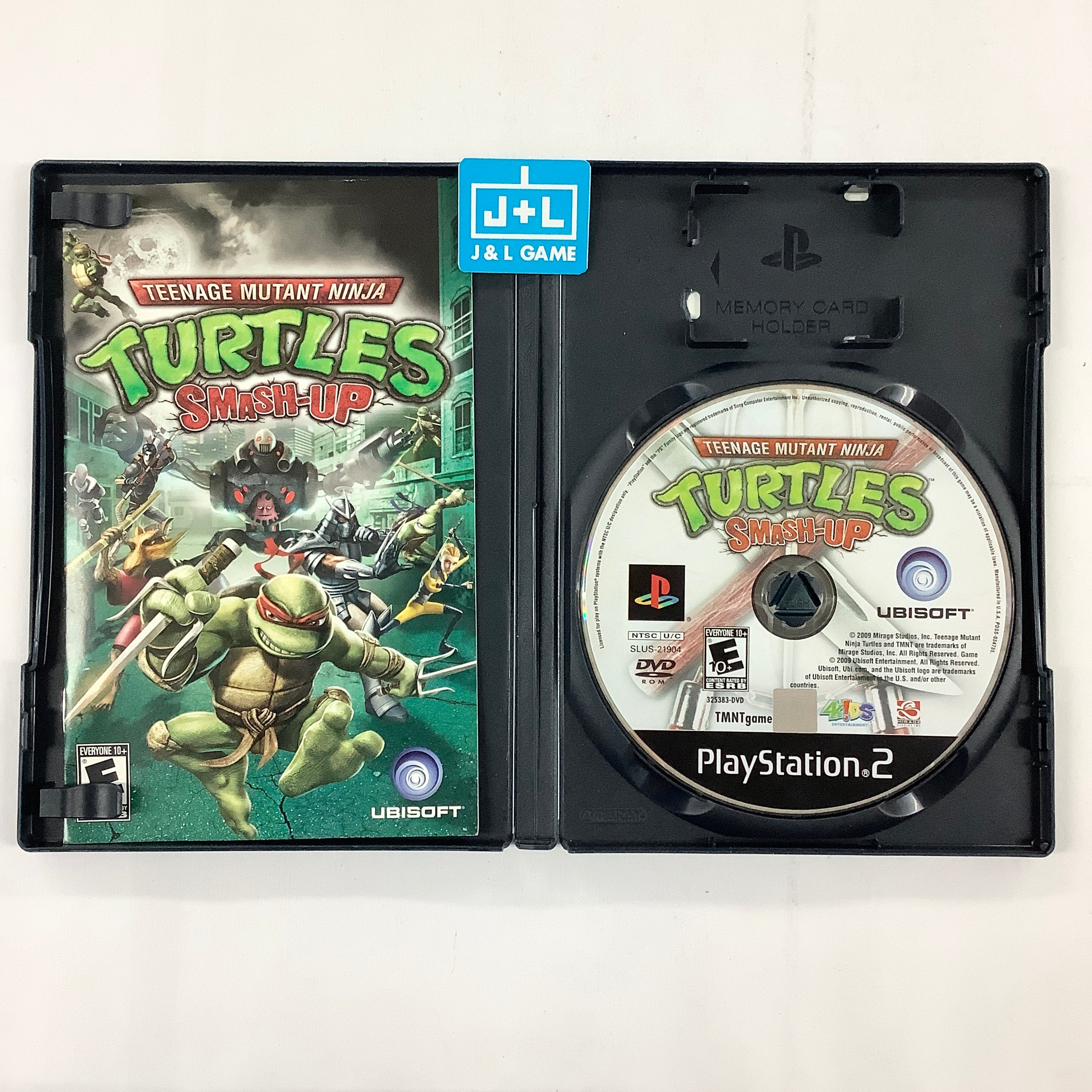 Teenage Mutant Ninja Turtles: Smash-Up - (PS2) PlayStation 2 [Pre-Owned] Video Games Ubisoft   