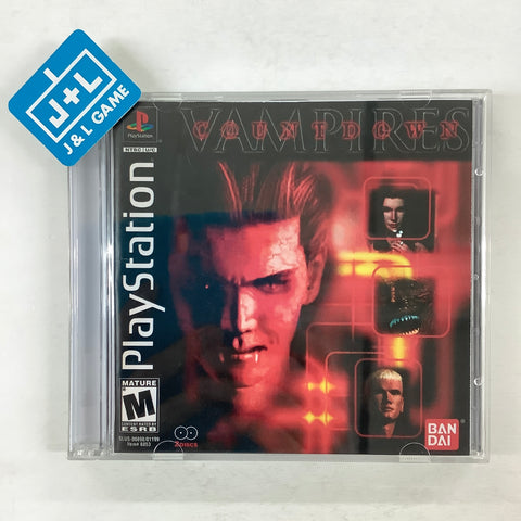 Countdown Vampires - (PS1) PlayStation 1 [Pre-Owned] Video Games Bandai   