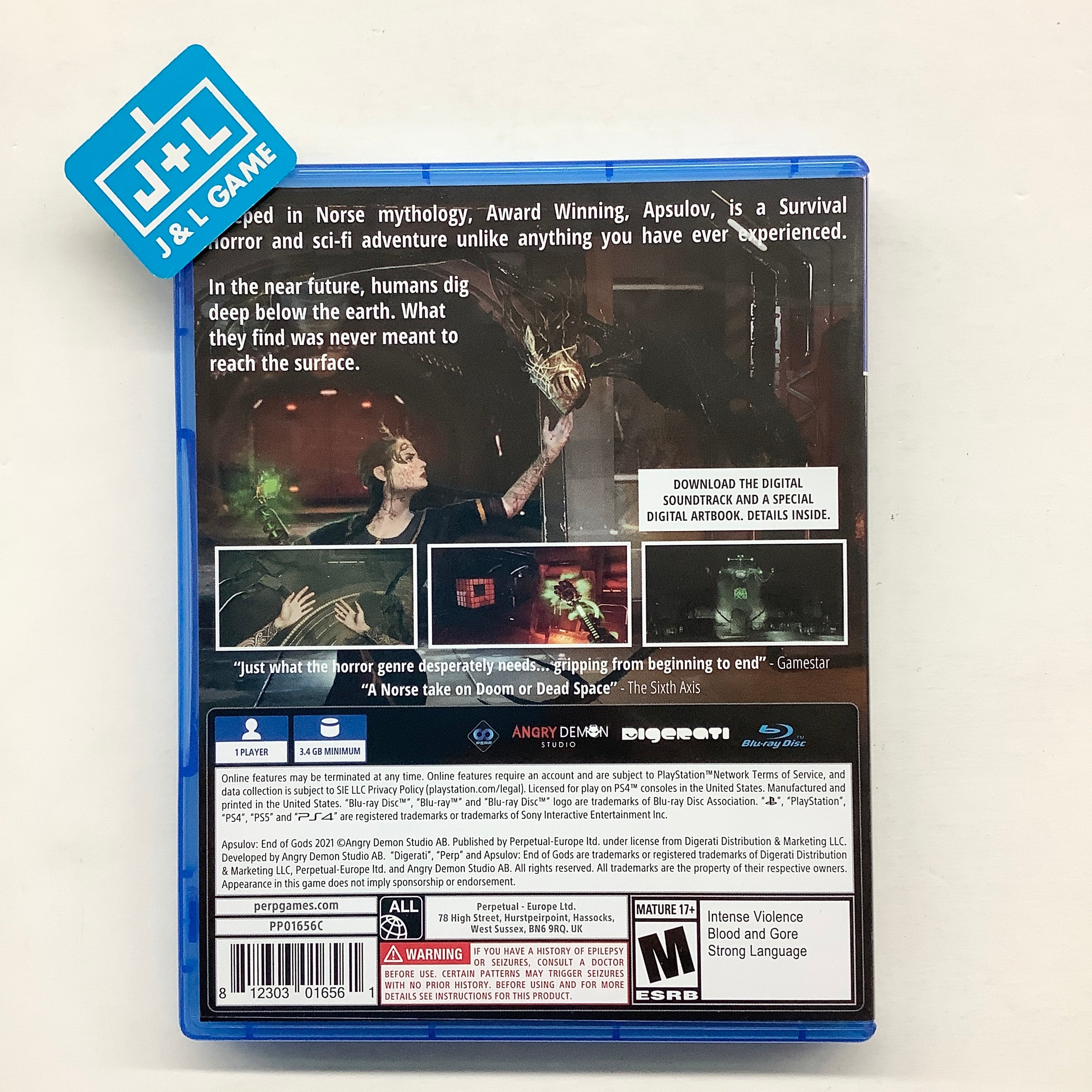 Apsulov: End of Gods - (PS4) PlayStation 4 [UNBOXING] Video Games Perpetual   