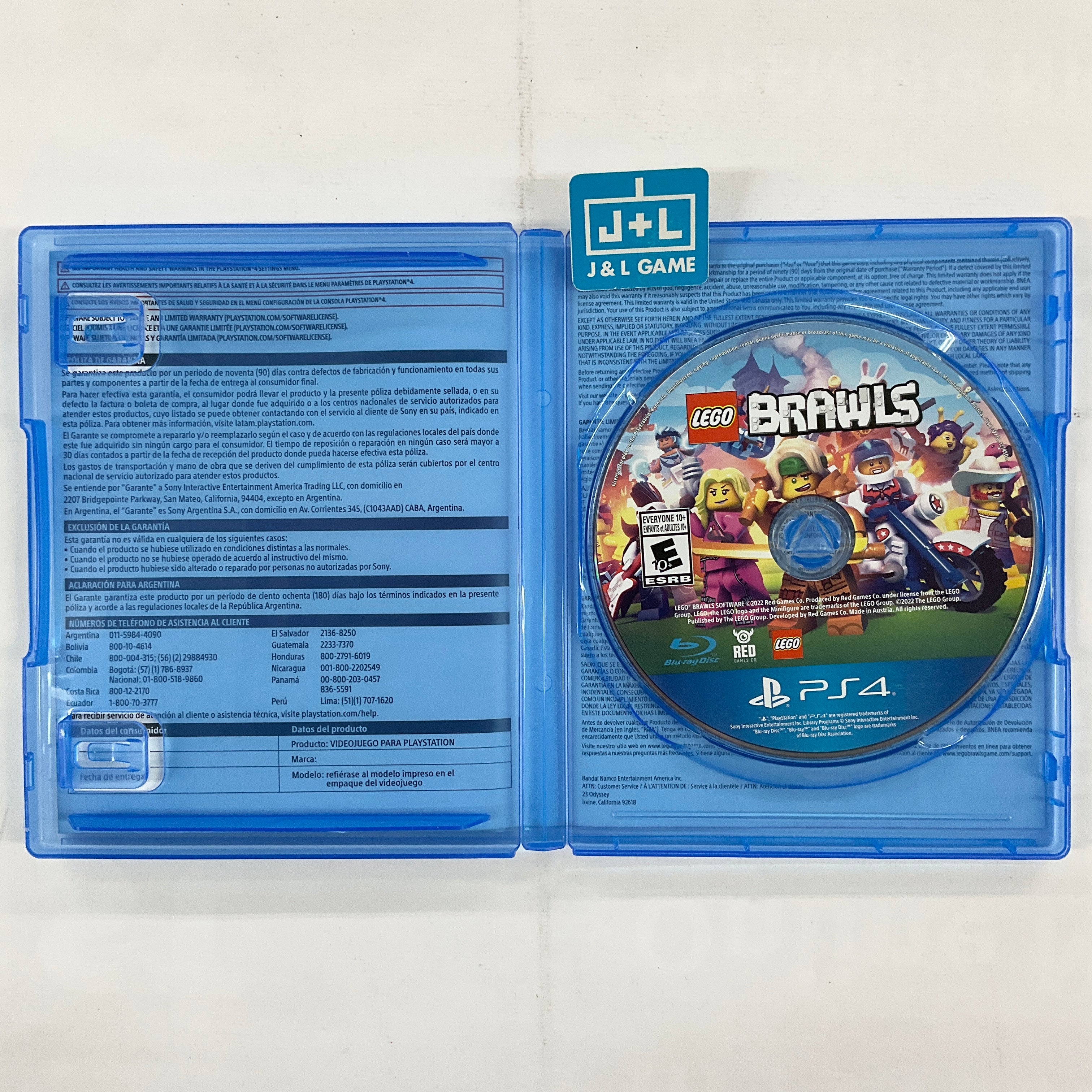 LEGO Brawls - (PS4) PlayStation 4 [UNBOXING] Video Games BANDAI NAMCO Entertainment   