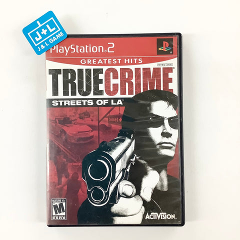 True Crime: Streets of LA (Greatest Hits) - PlayStation 2 [Pre-Owned] Video Games Activision   