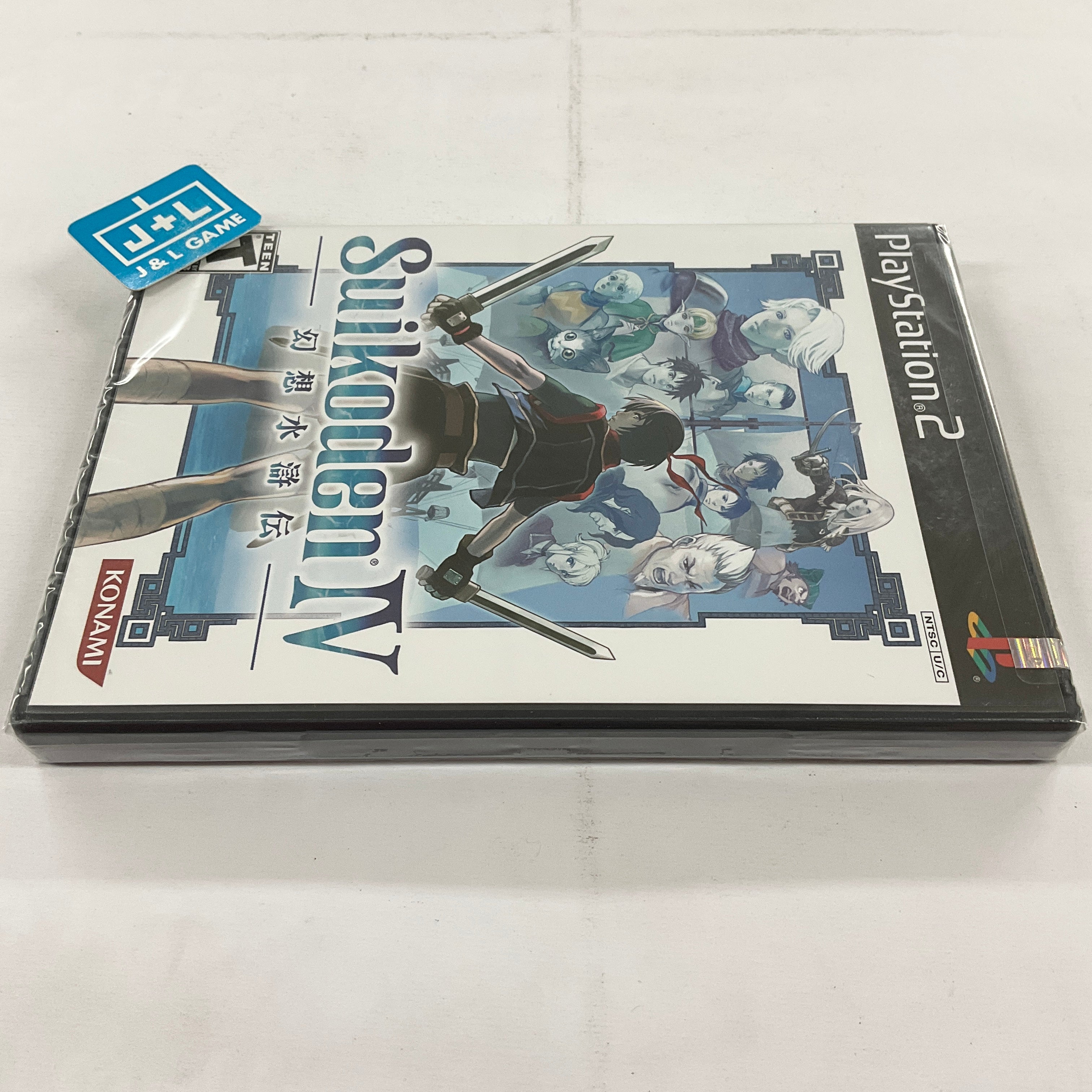 Suikoden IV - (PS2) PlayStation 2 Video Games Konami   