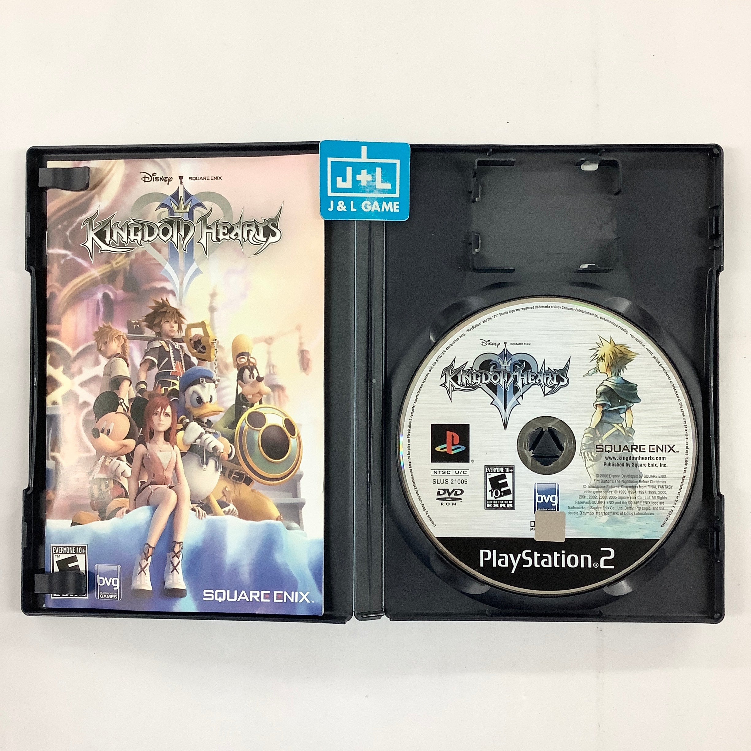 Kingdom Hearts II - (PS2) PlayStation 2 [Pre-Owned] Video Games Square Enix   