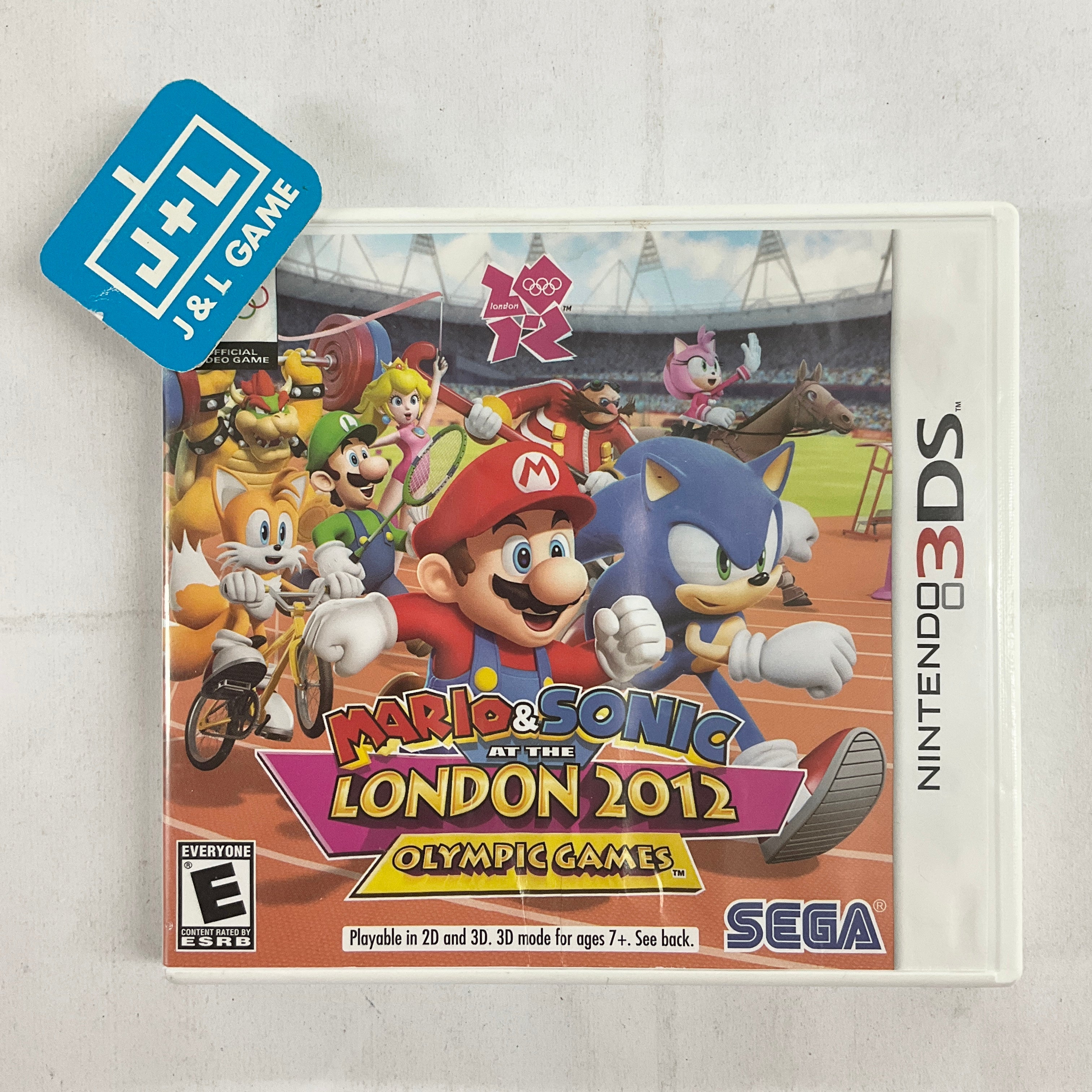 Mario & Sonic at the London 2012 Olympic Games - Nintendo 3DS [Pre-Owned] Video Games Sega   