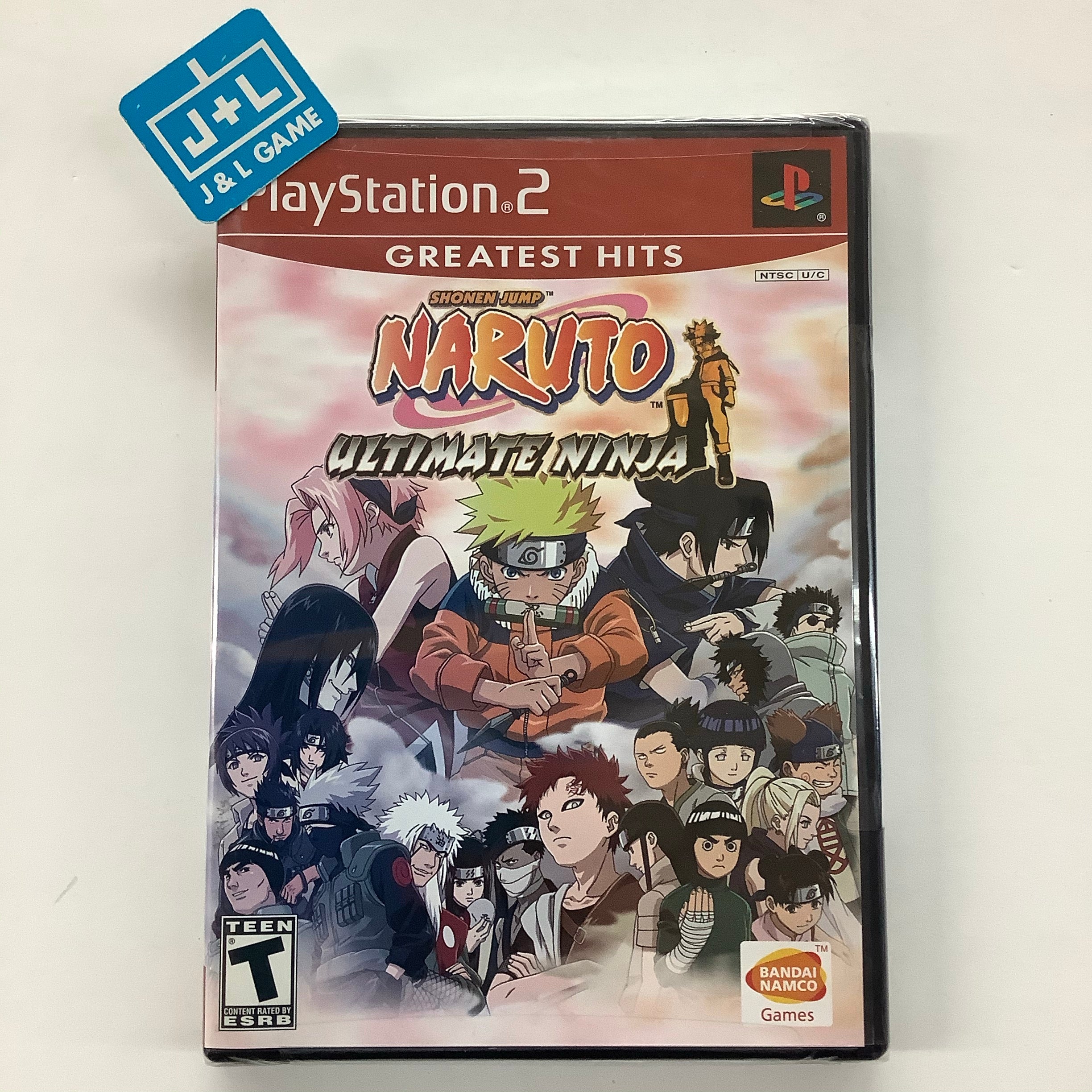 Naruto: Ultimate Ninja (Greatest Hits) - (PS2) PlayStation 2 Video Games Bandai   