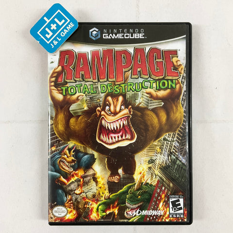 Rampage: Total Destruction - (GC) GameCube [Pre-Owned] Video Games Midway   