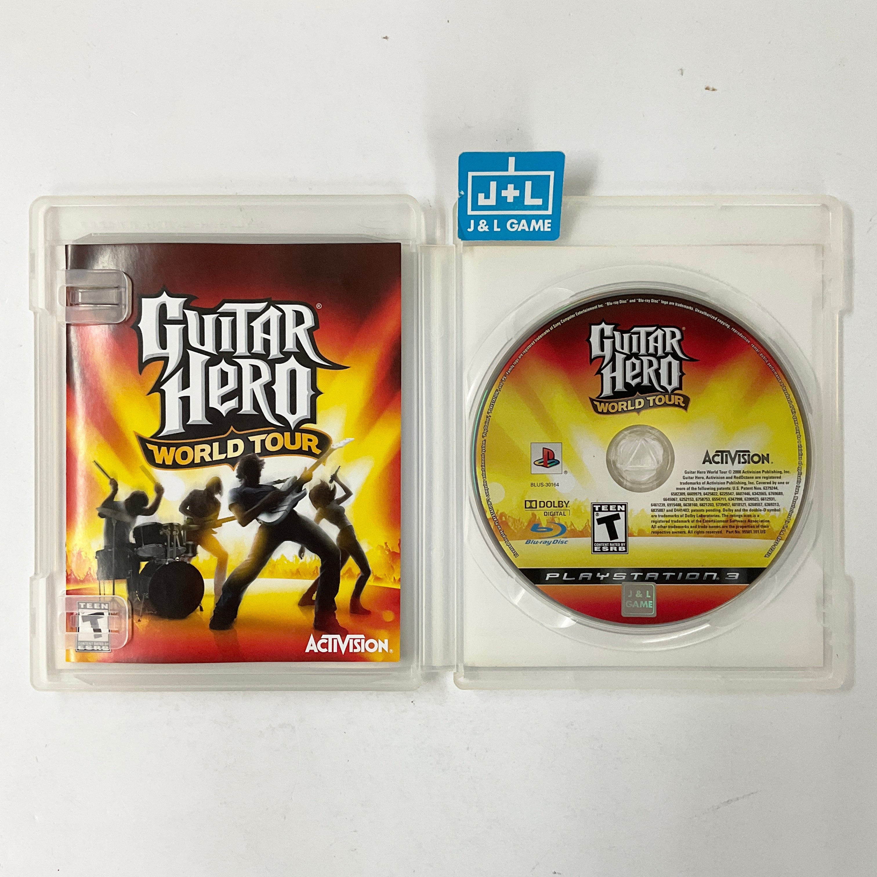 Guitar Hero World Tour - (PS3) PlayStation 3 [Pre-Owned] Video Games Activision   