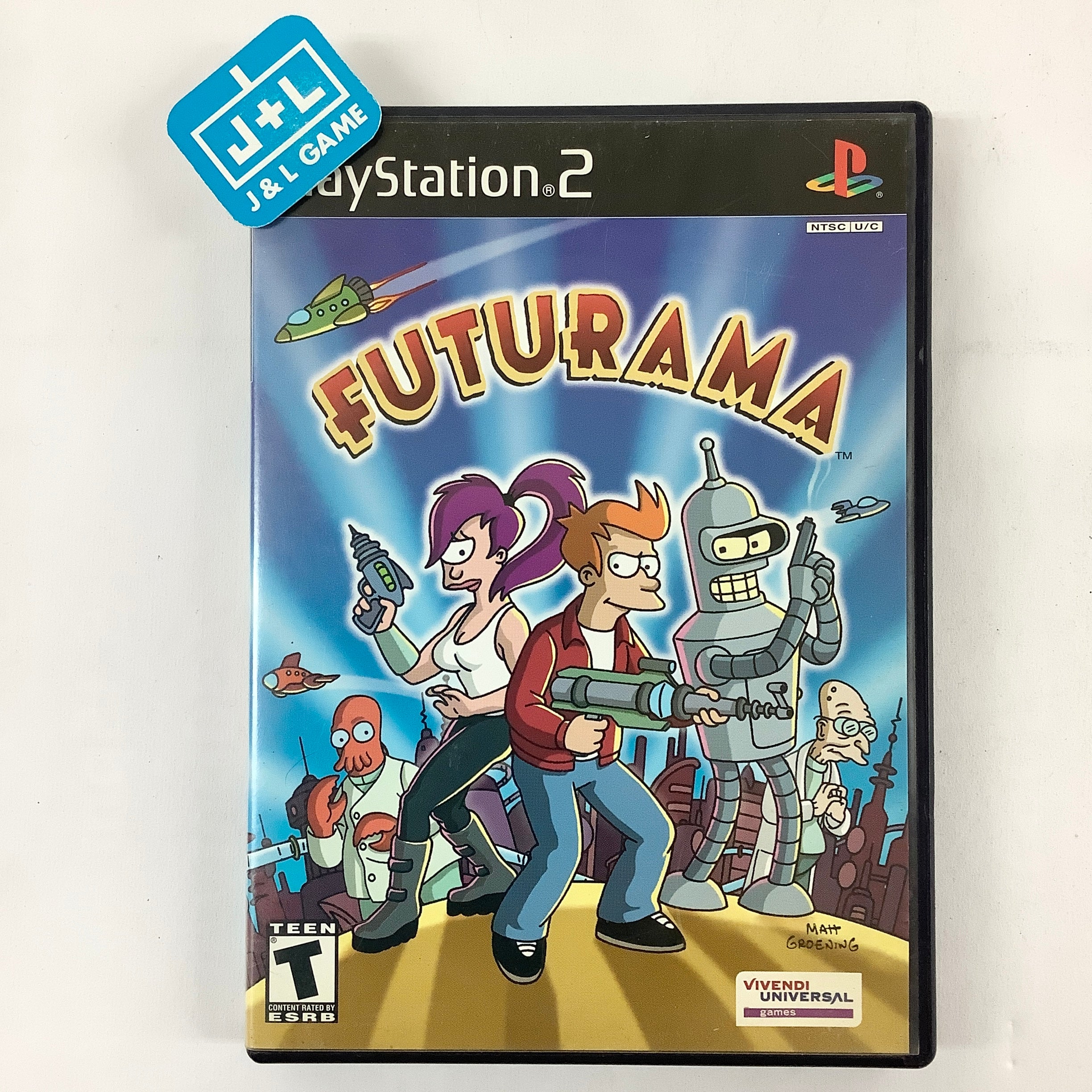 Futurama - (PS2) PlayStation 2 [Pre-Owned] Video Games Vivendi Universal   