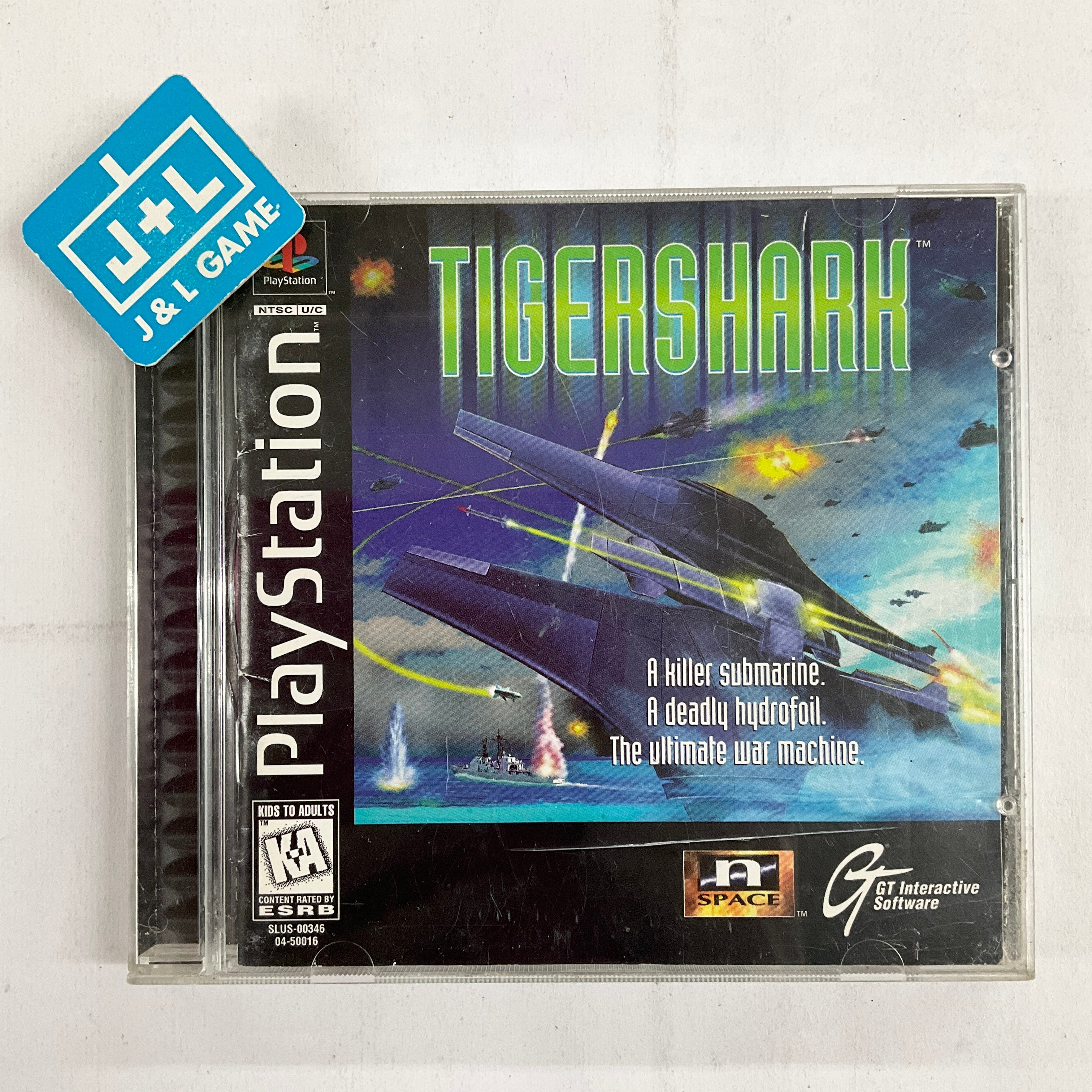 TigerShark - (PS1) PlayStation 1 [Pre-Owned] Video Games GT Interactive   