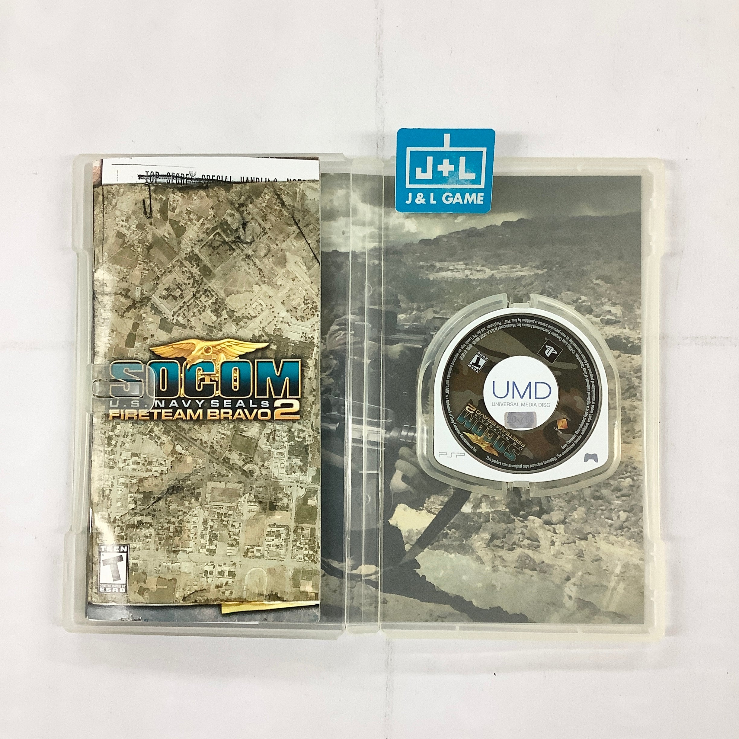 SOCOM: U.S. Navy SEALs Fireteam Bravo 2 - Sony PSP [Pre-Owned] Video Games SCEA   
