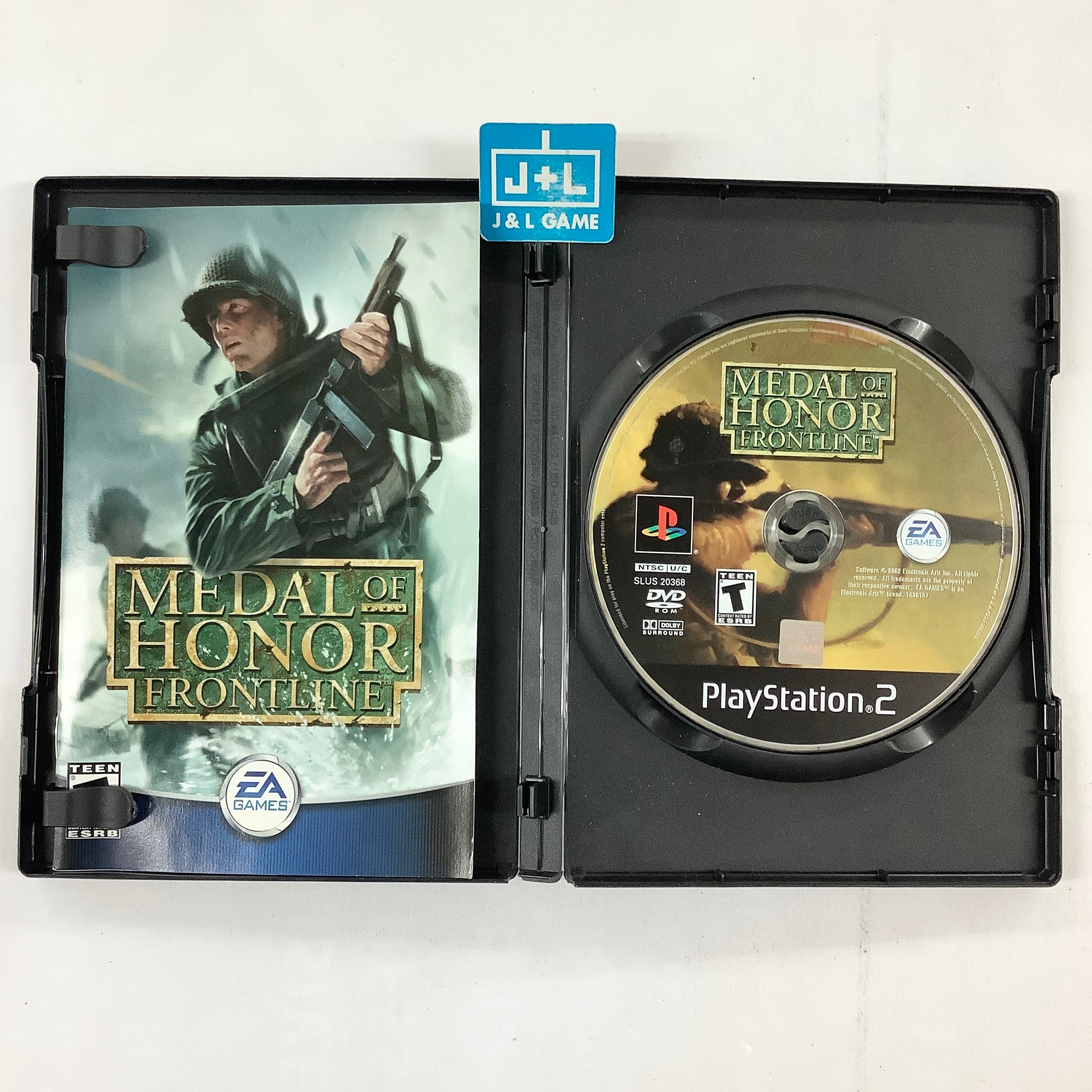 Medal of Honor Frontline - (PS2) PlayStation 2 [Pre-Owned] Video Games EA Games   
