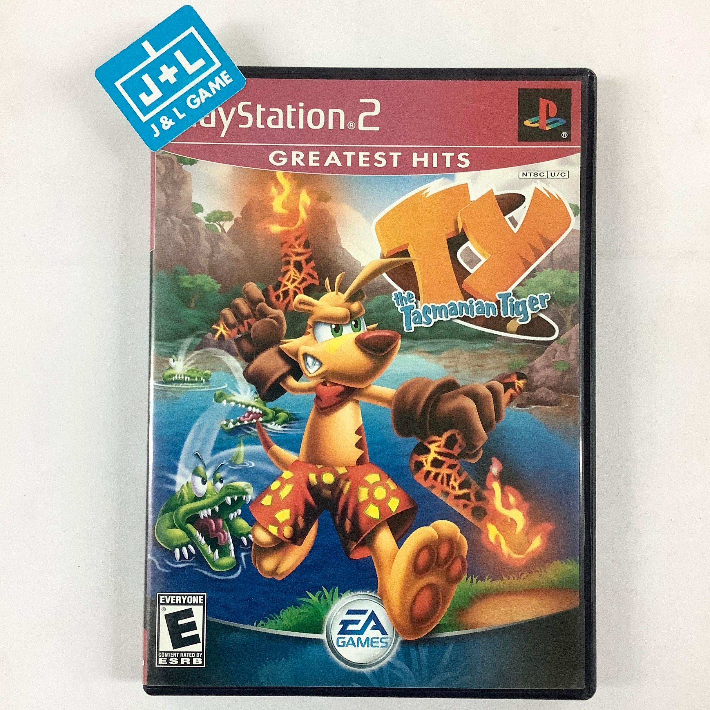 Ty the Tasmanian Tiger (Greatest Hits) - (PS2) PlayStation 2 [Pre-Owned] Video Games EA Games   