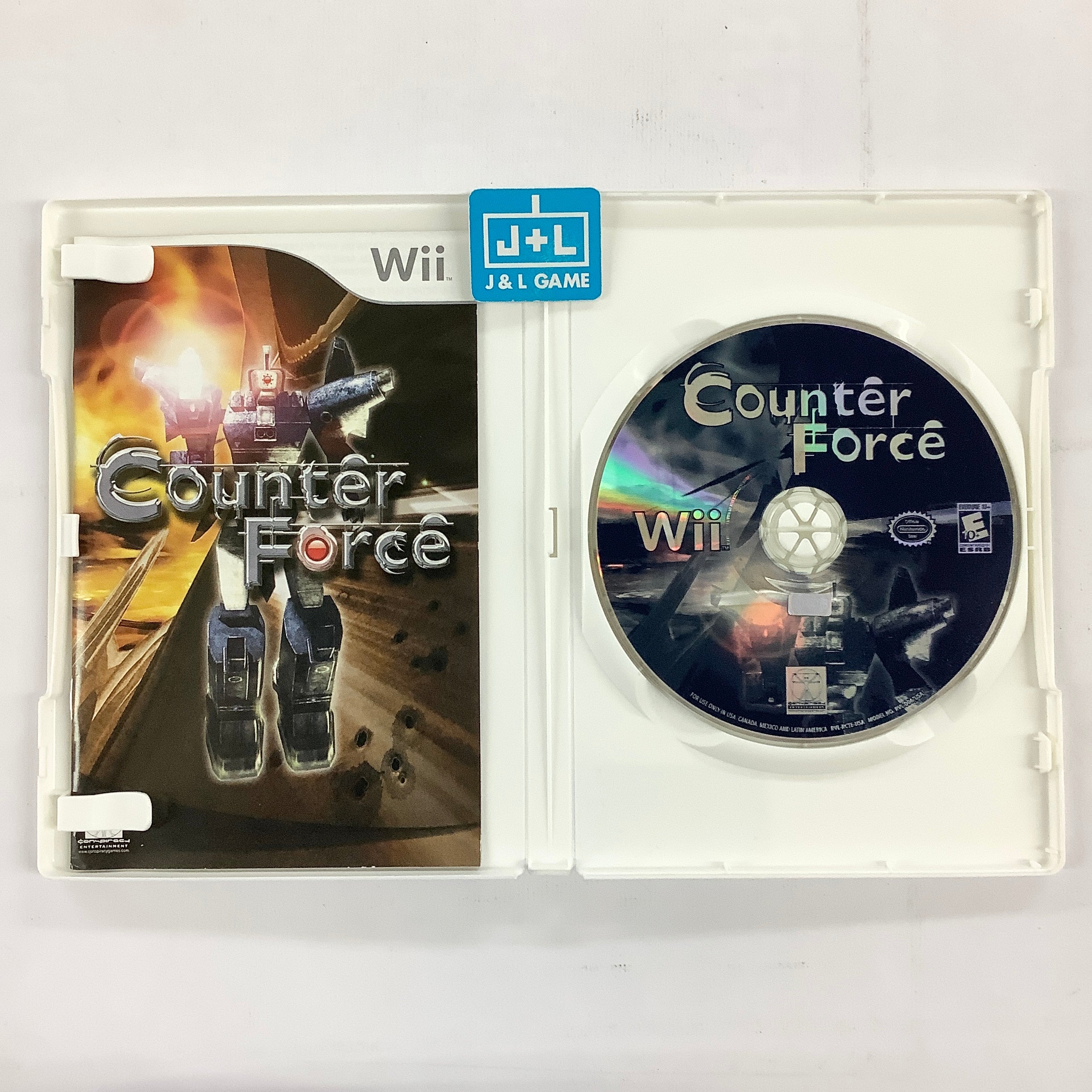 Counter Force - Nintendo Wii [Pre-Owned] Video Games Conspiracy Entertainment   