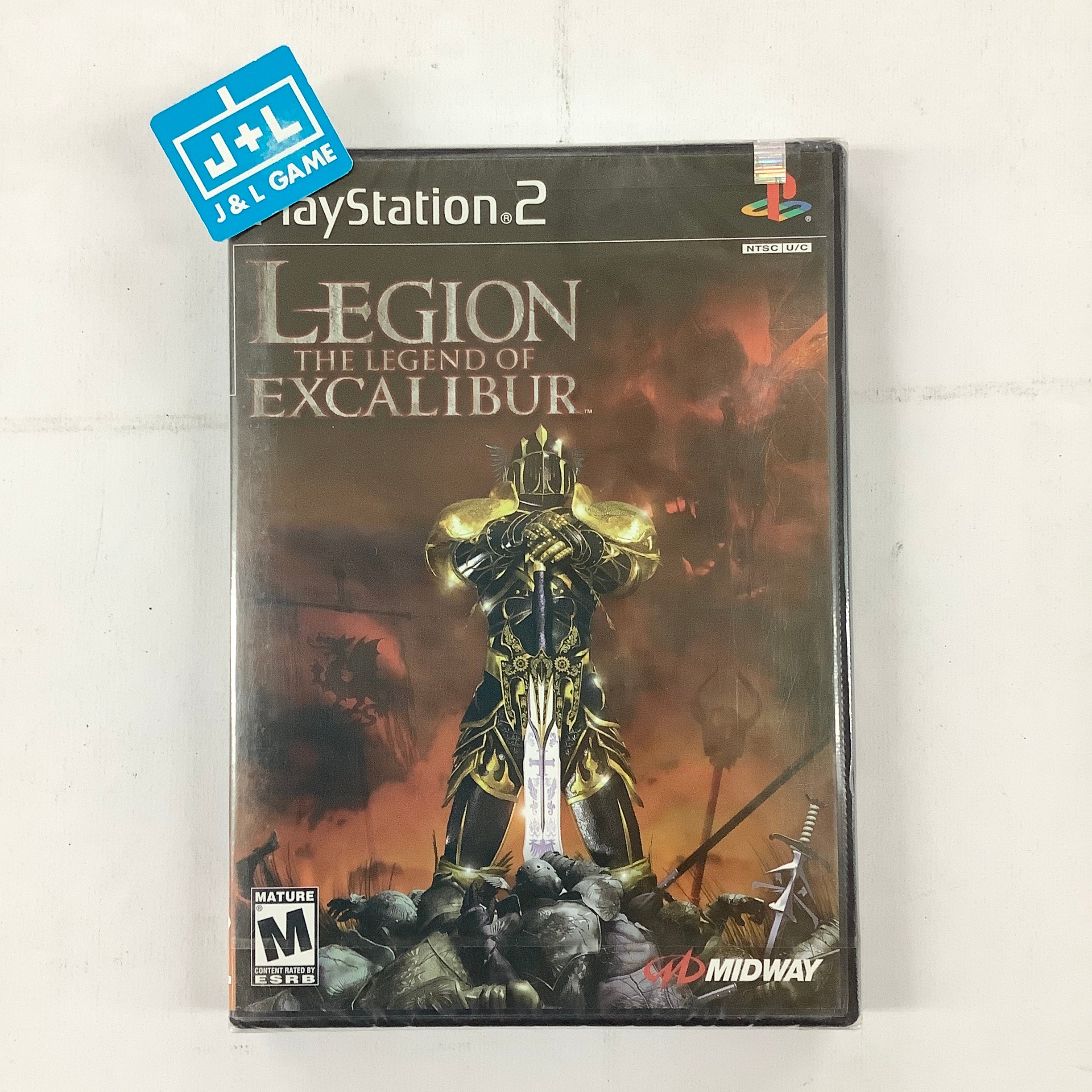 Legion: The Legend of Excalibur - (PS2) PlayStation 2 Video Games Midway   