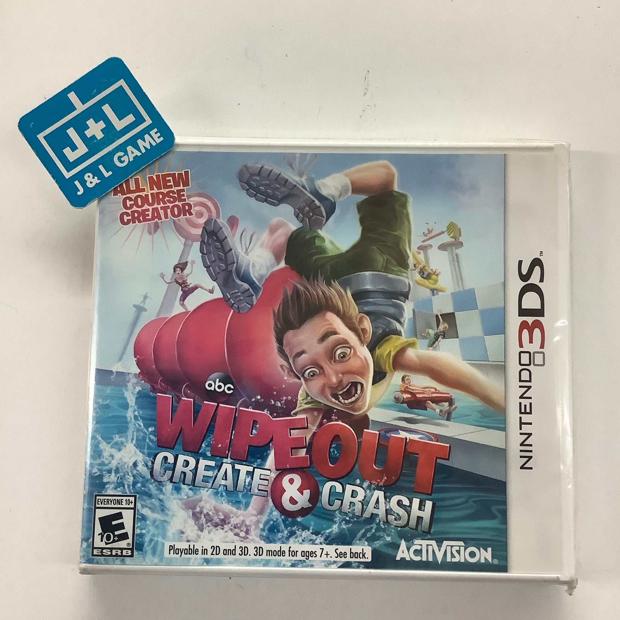 Wipeout: Create & Crash - Nintendo 3DS Video Games Activision   
