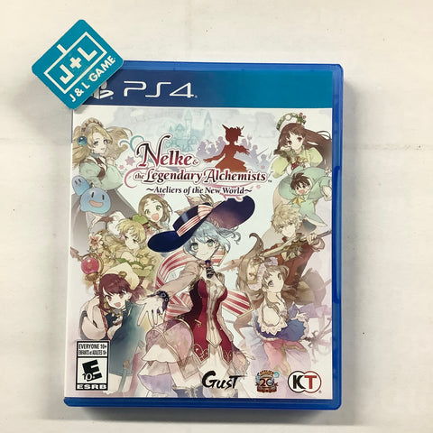 Nelke & the Legendary Alchemists: Ateliers of the New World - (PS4) PlayStation 4 [Pre-Owned] Video Games Koei Tecmo Games   