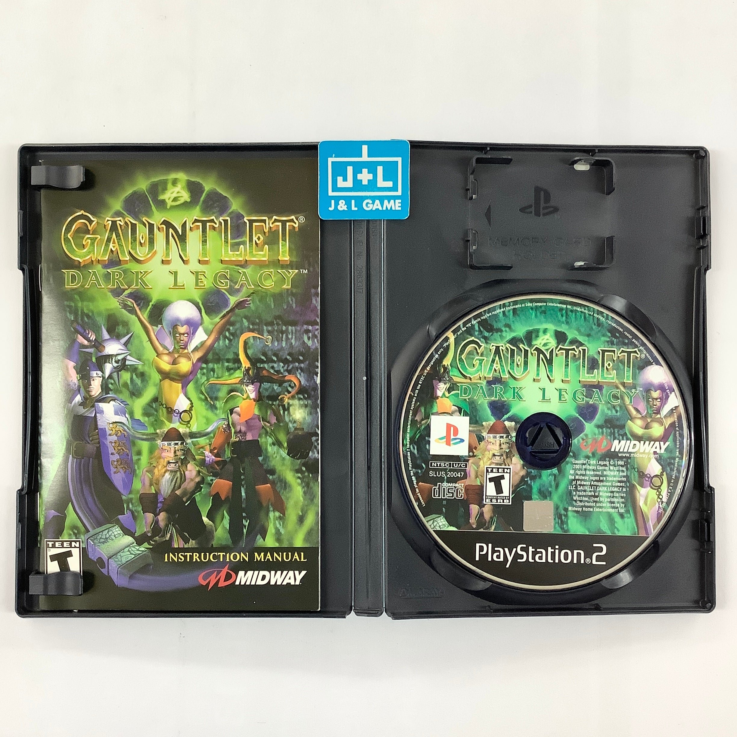 Gauntlet: Dark Legacy - (PS2) PlayStation 2 [Pre-Owned] Video Games Midway   
