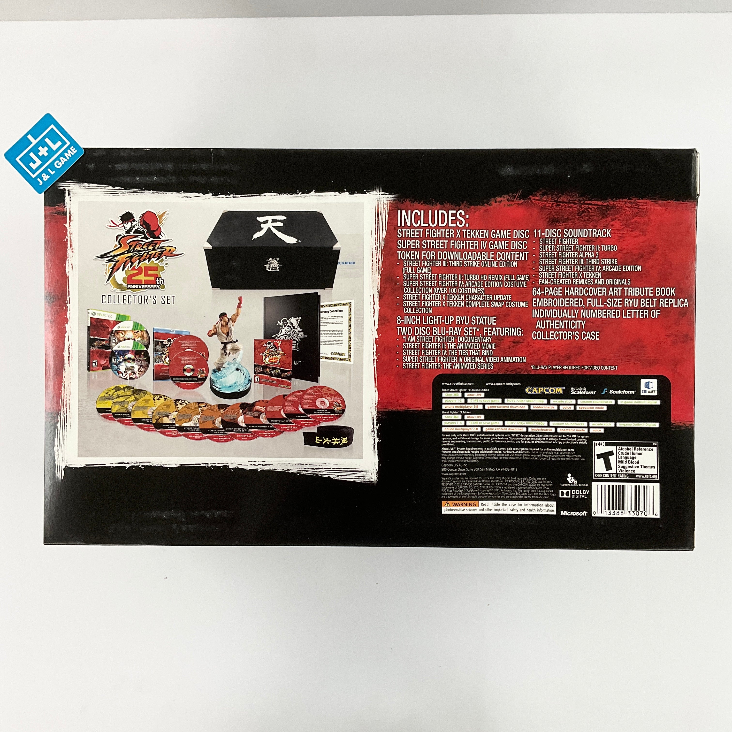 Street Fighter 25th Anniversary Collector's Set - Xbox 360 Accessories Capcom   