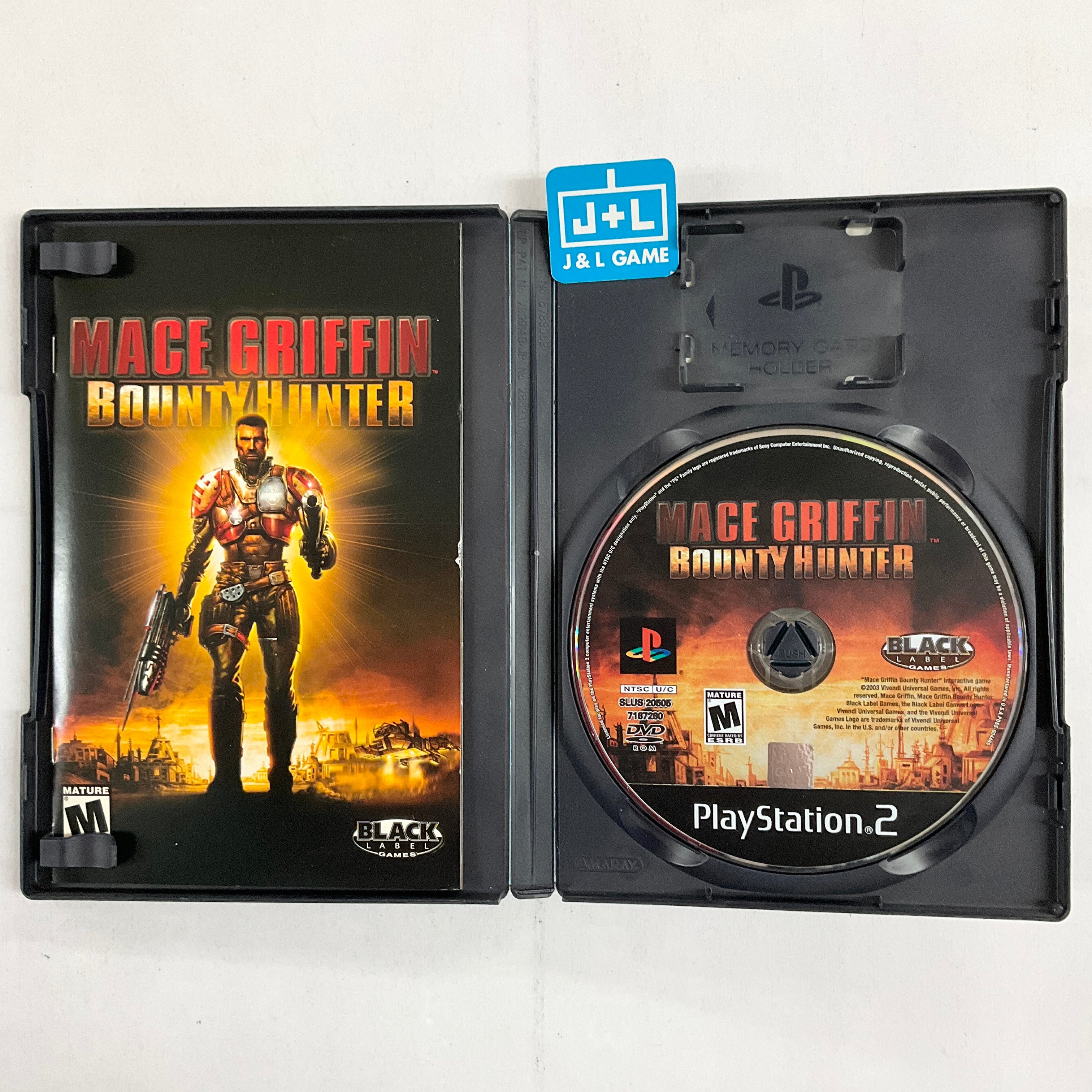 Mace Griffin Bounty Hunter -  (PS2) PlayStation 2 [Pre-Owned] Video Games Black Label Games   