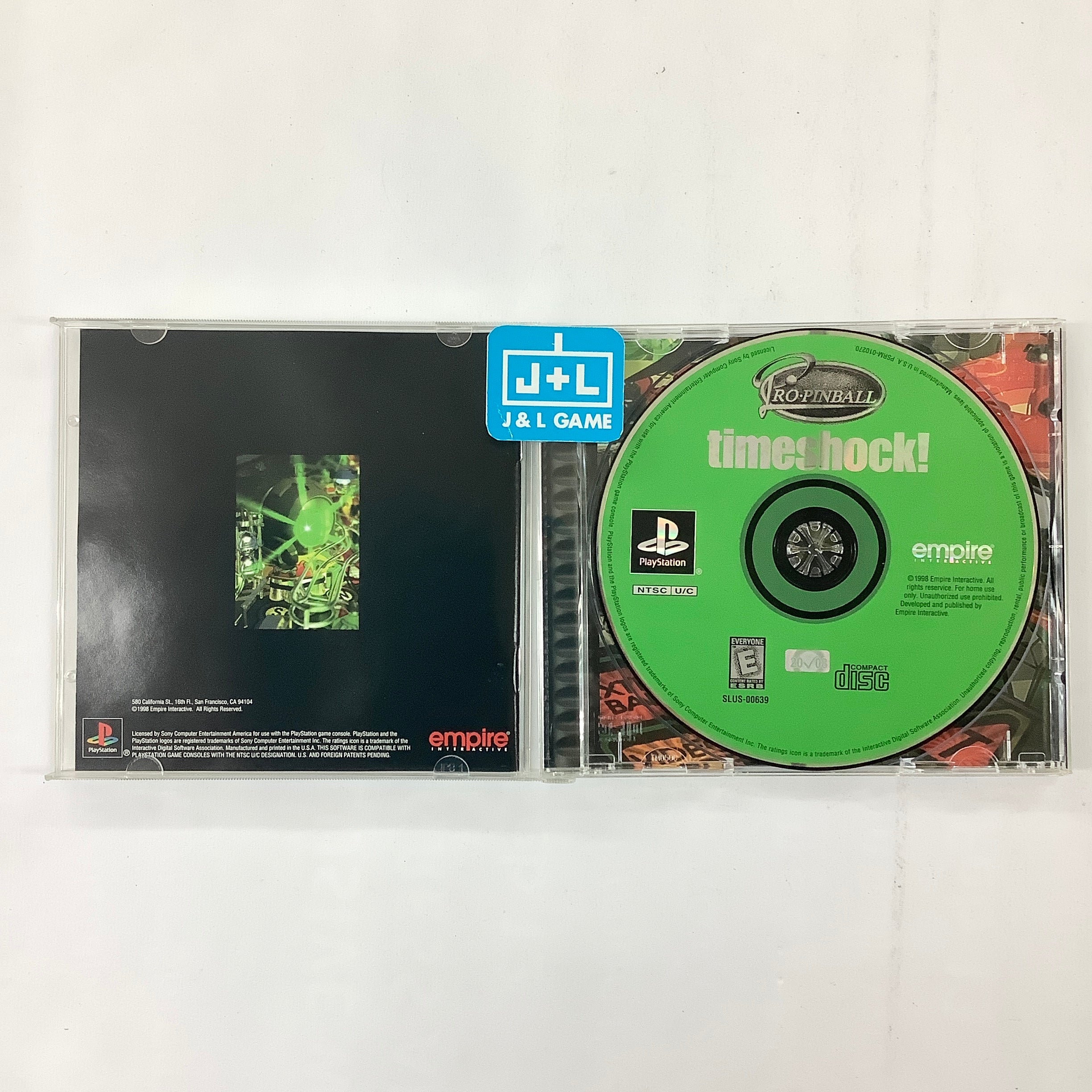 Pro Pinball: Timeshock! - (PS1) PlayStation 1 [Pre-Owned] Video Games Empire Interactive   