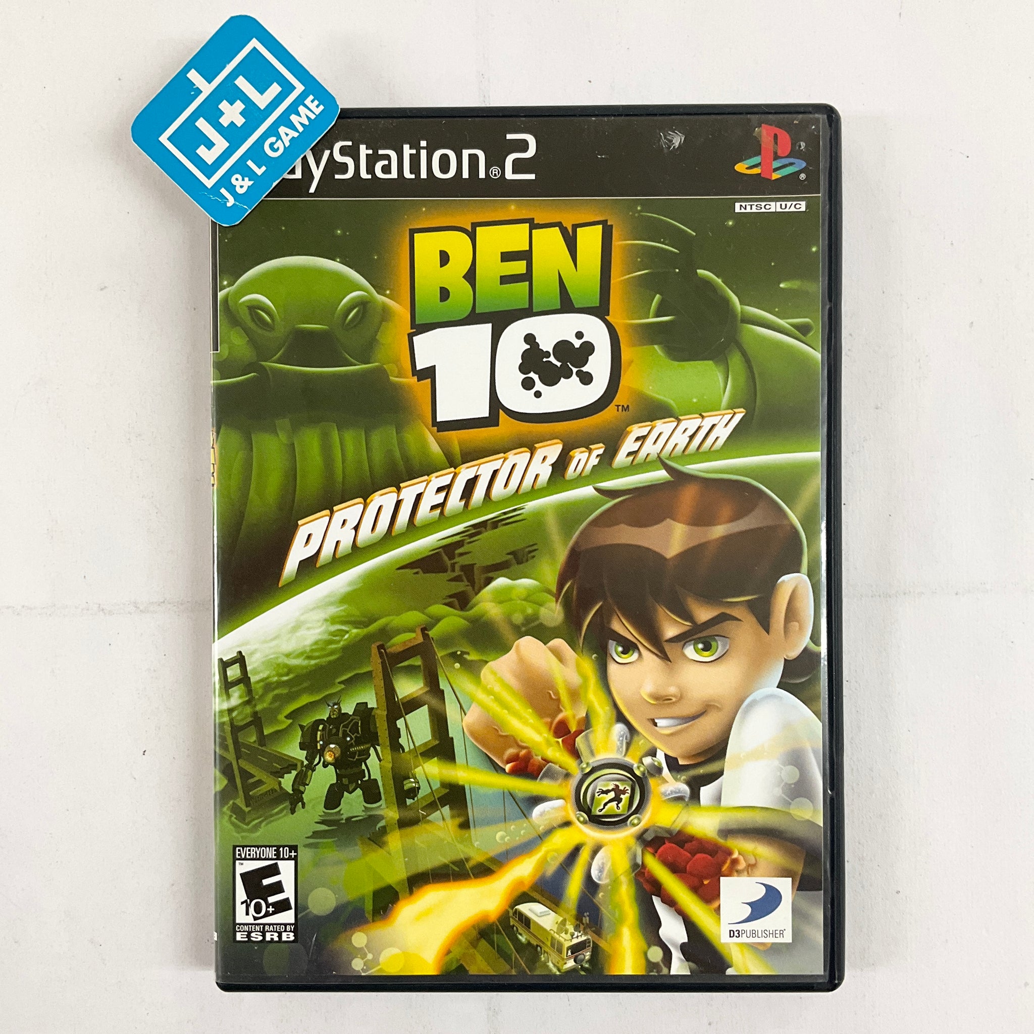 Ben 10: Protector of Earth - (PS2) PlayStation 2 [Pre-Owned] Video Games D3Publisher   