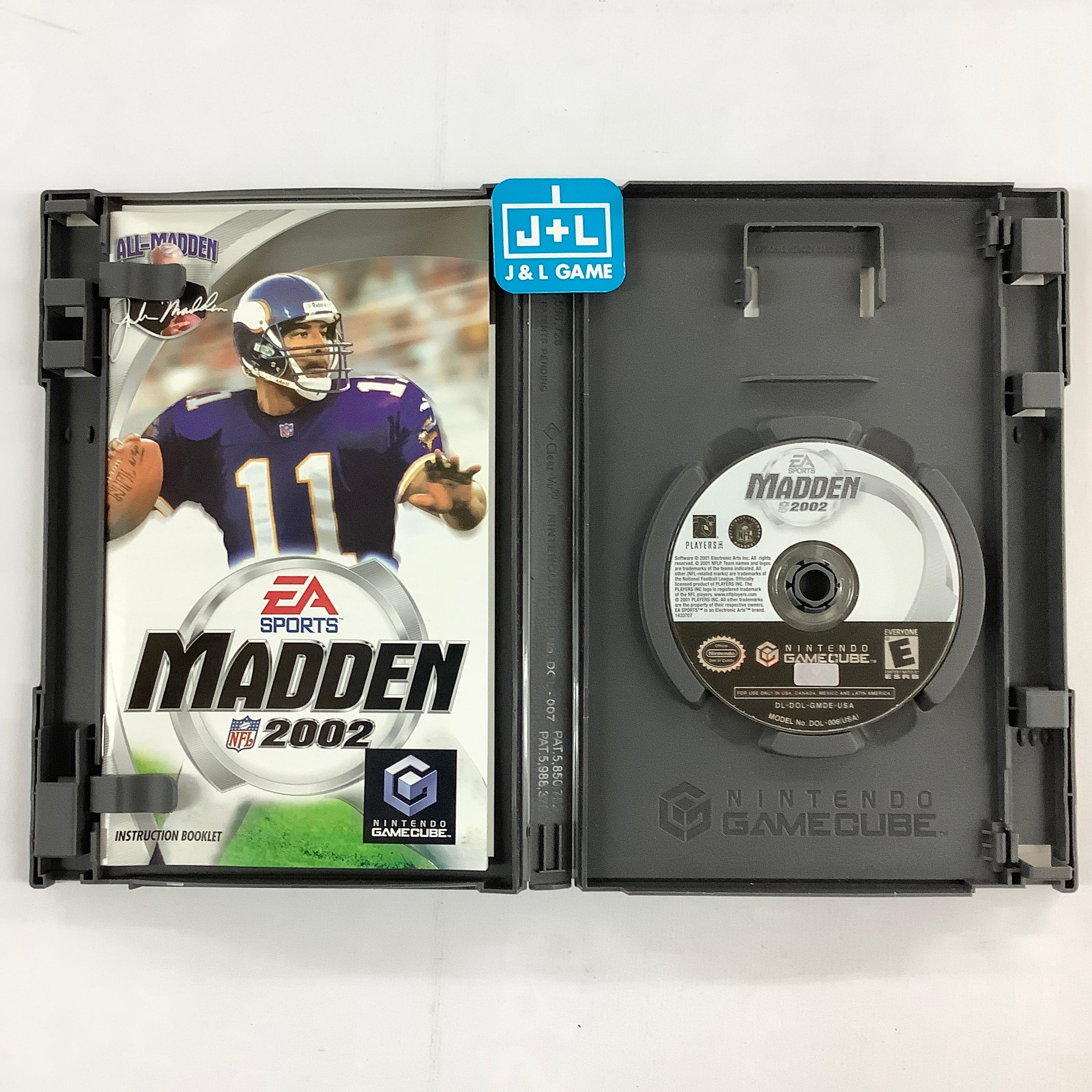 Madden NFL 2002 - (GC) GameCube [Pre-Owned] Video Games EA Sports   