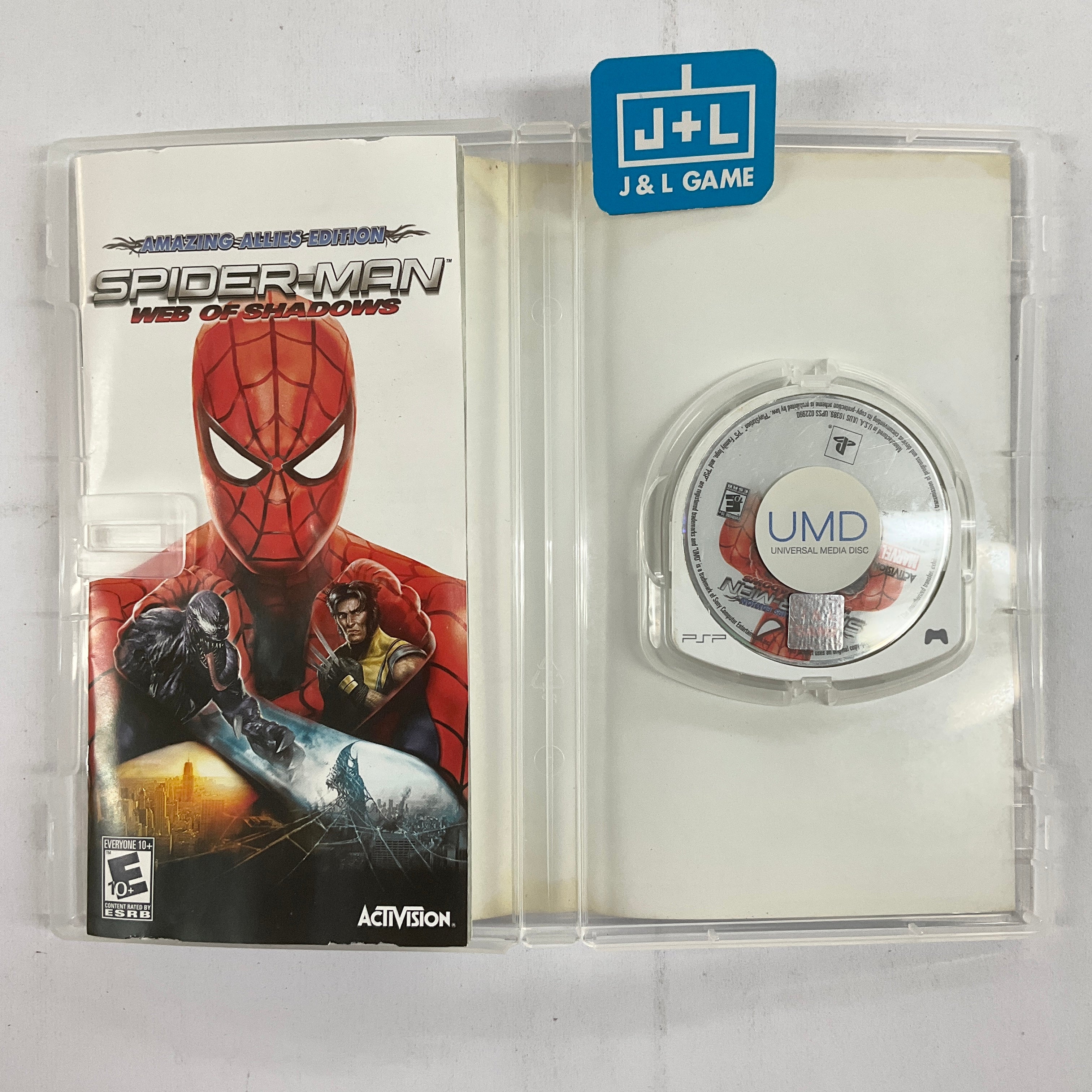 Spider-Man: Web of Shadows (Amazing Allies Edition) - Sony PSP [Pre-Owned] Video Games Activision   
