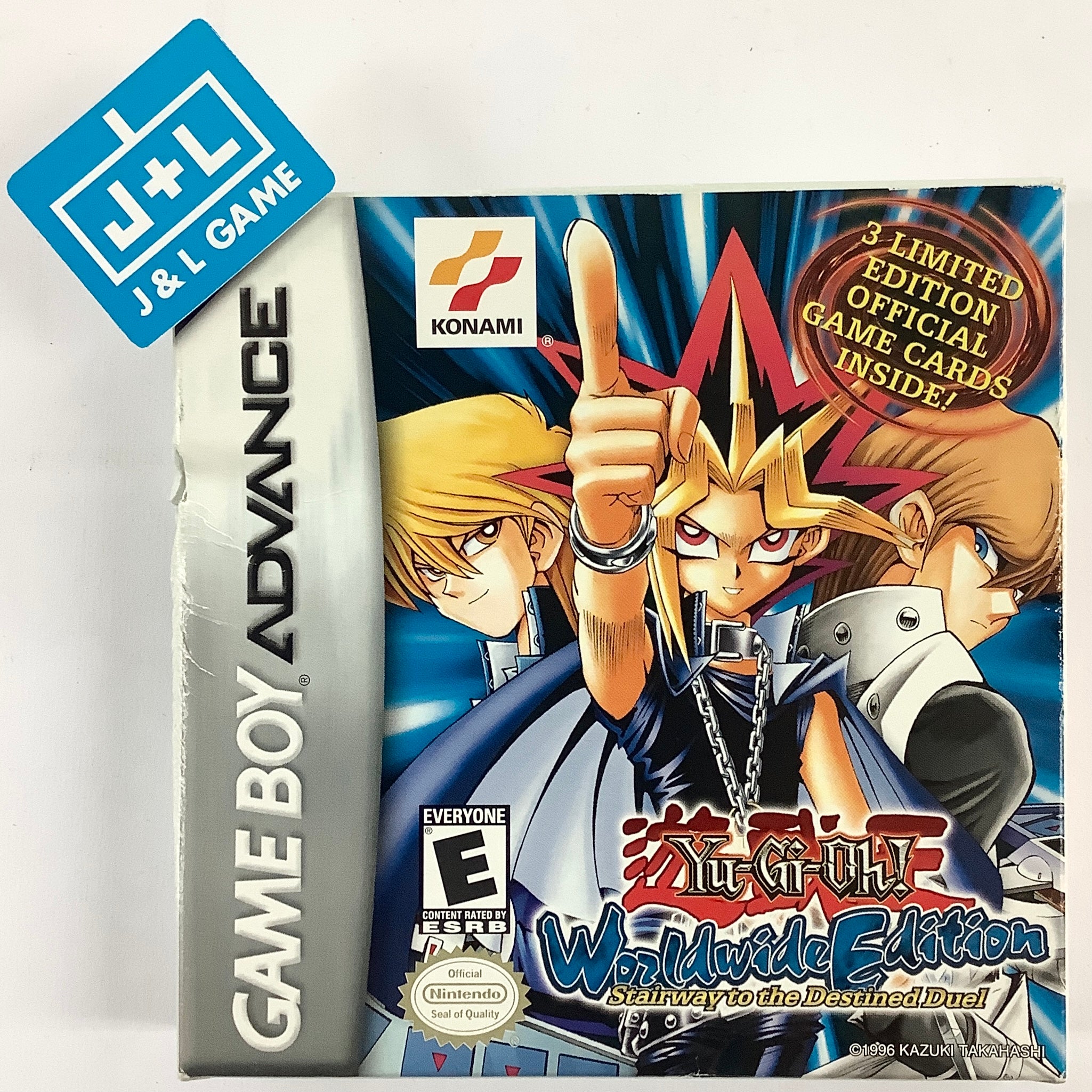 Yu-Gi-Oh! Worldwide Edition: Stairway to the Destined Duel - (GBA) Game Boy Advance [Pre-Owned] Video Games Konami   