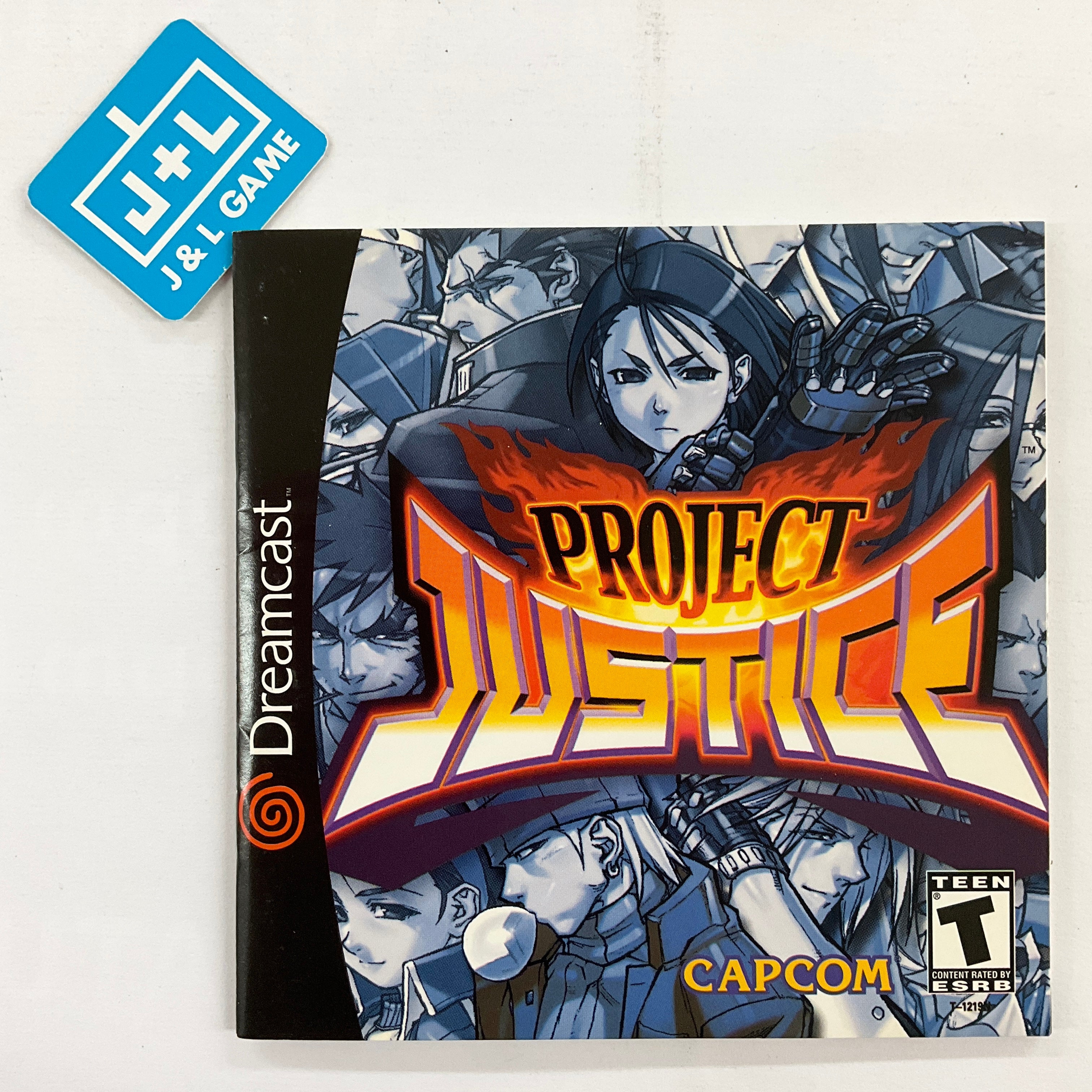 Project Justice - (DC) SEGA Dreamcast  [Pre-Owned] Video Games Capcom   