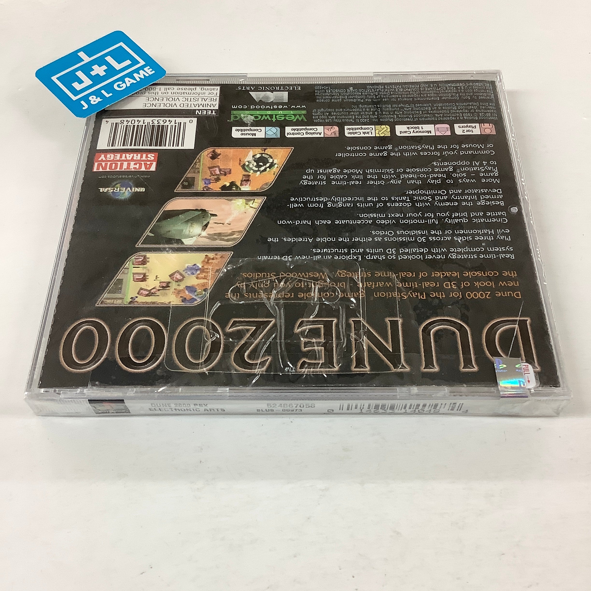 Dune 2000 - (PS1) PlayStation 1 Video Games Westwood Studios   