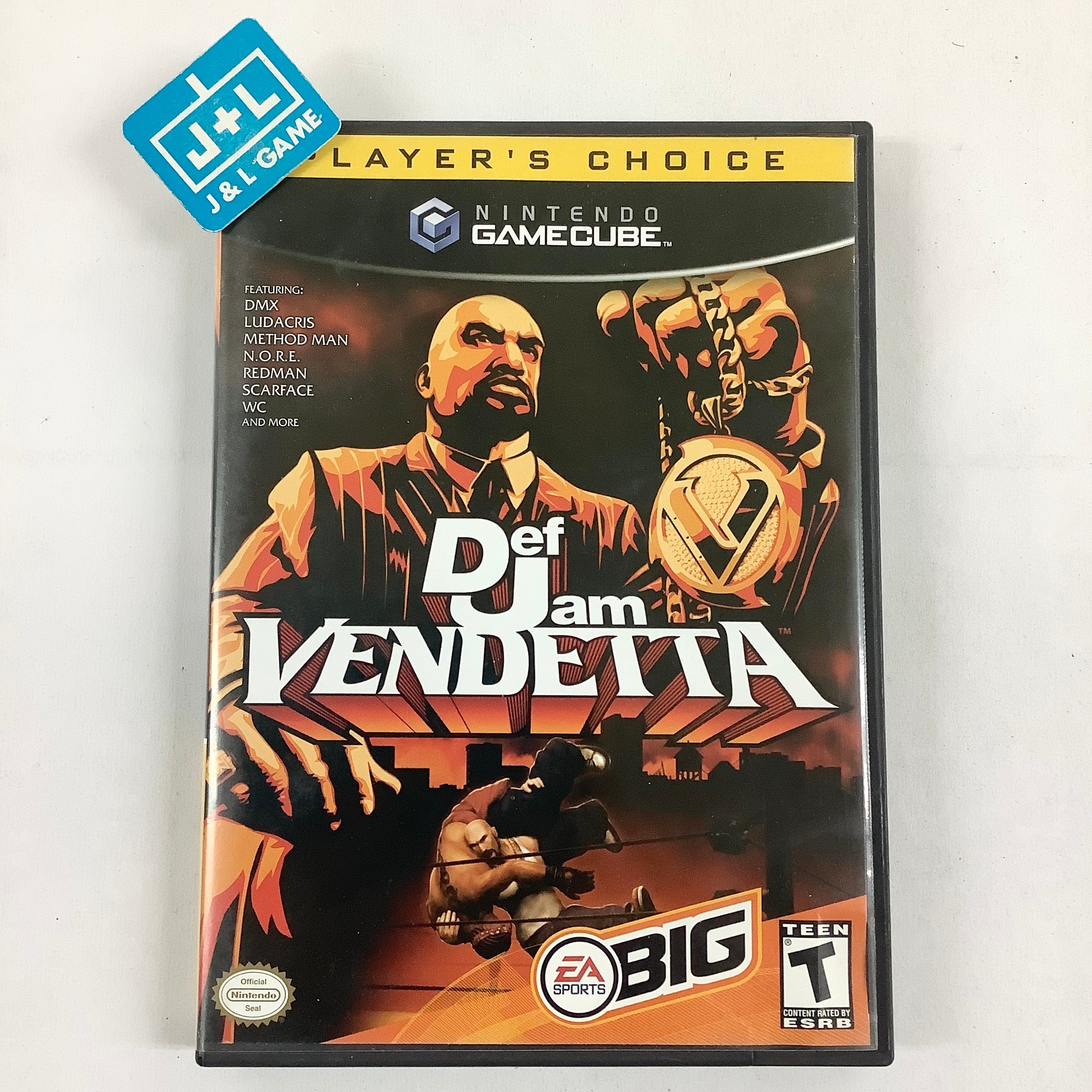 Def Jam Vendetta (Player's Choice) - (GC) GameCube [Pre-Owned] Video Games EA Sports Big   