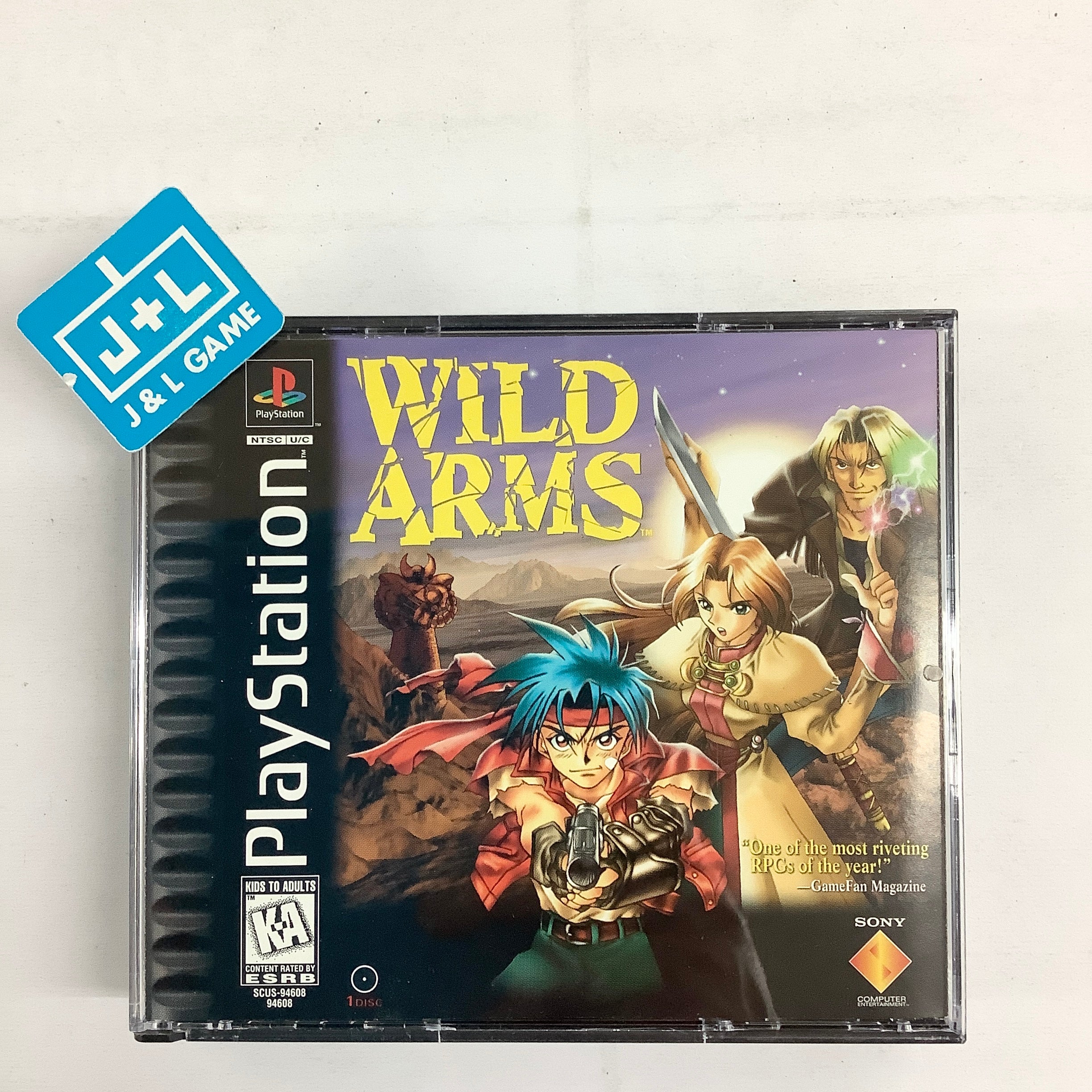 Wild Arms - (PS1) PlayStation 1 [Pre-Owned] Video Games SCEA   